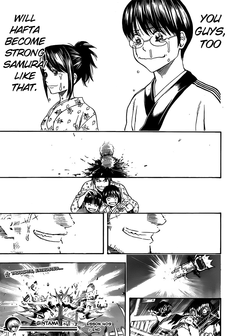 Gintama chapter 409 page 18