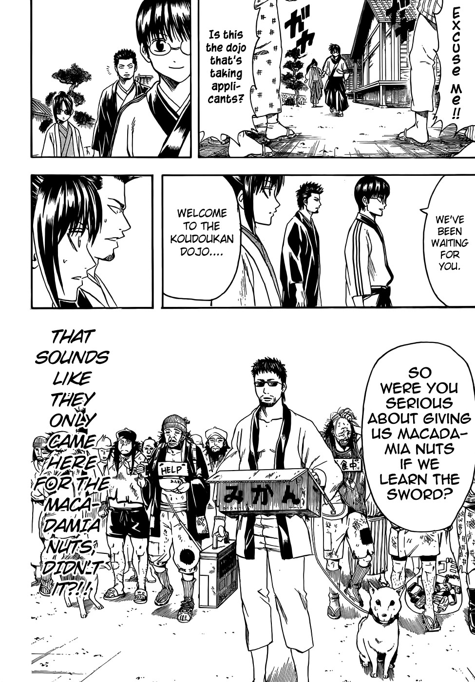 Gintama chapter 410 page 9