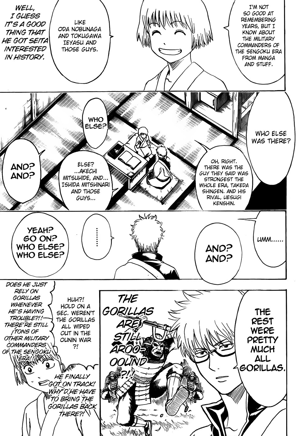 Gintama chapter 417 page 12