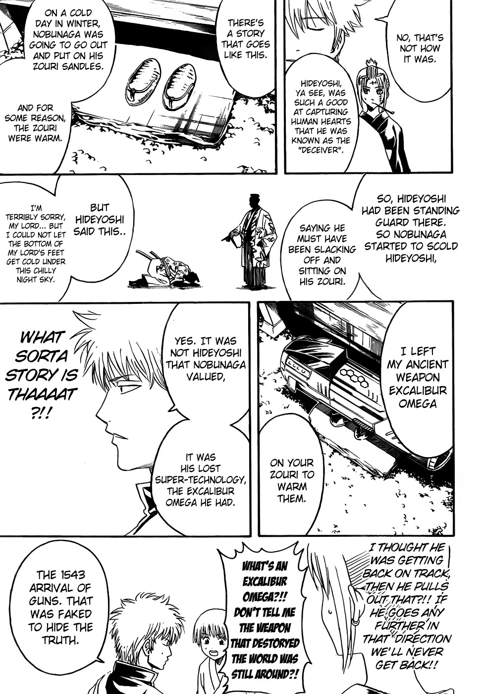 Gintama chapter 417 page 14