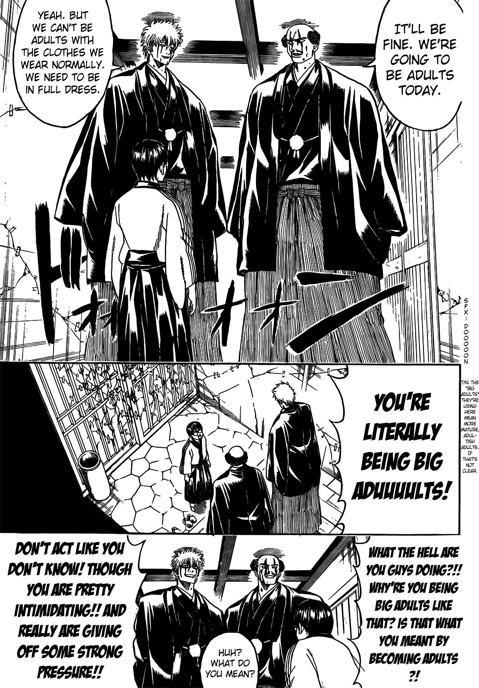 Gintama chapter 420 page 8