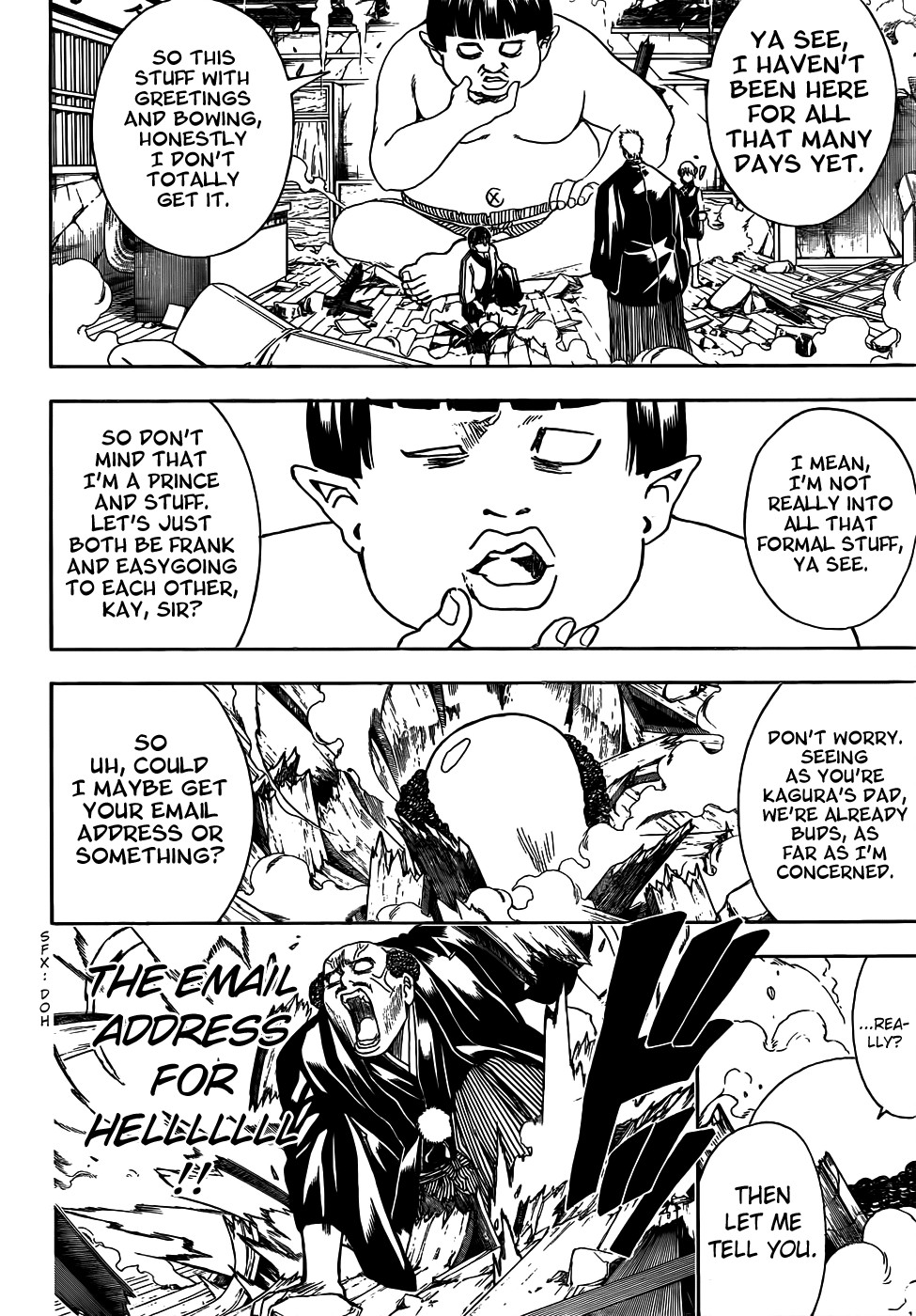 Gintama chapter 421 page 1