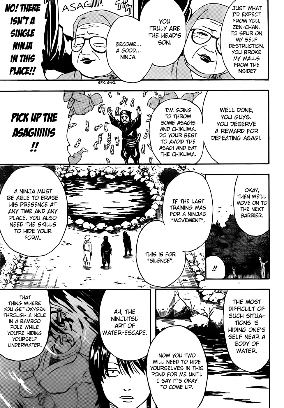 Gintama chapter 423 page 12