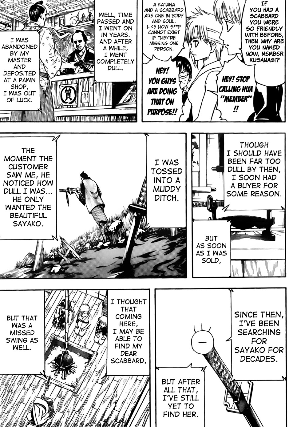 Gintama chapter 424 page 10