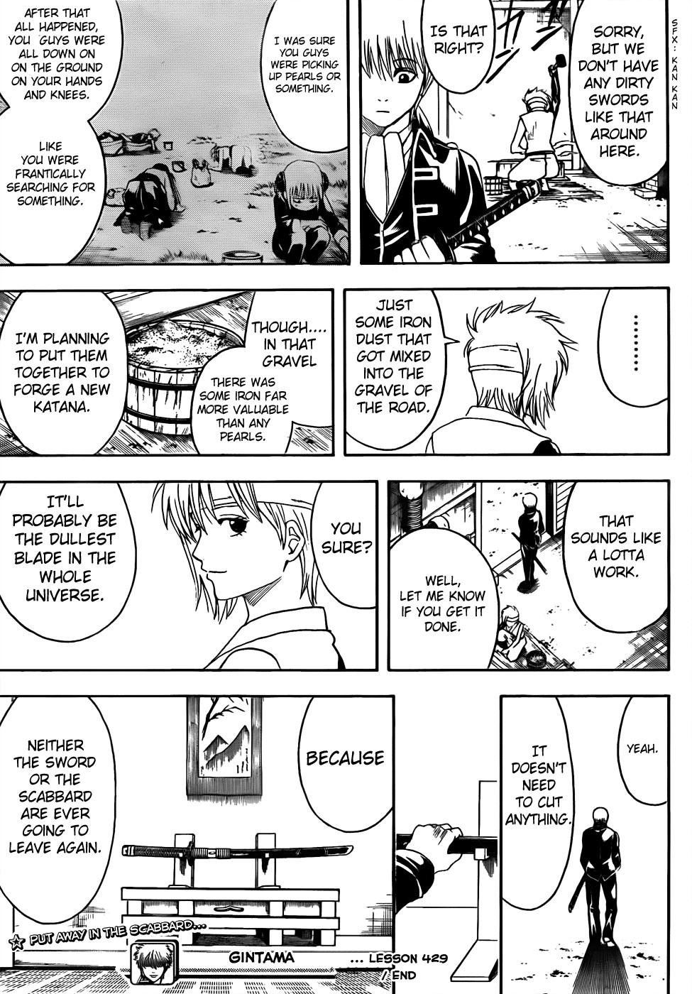 Gintama chapter 429 page 18