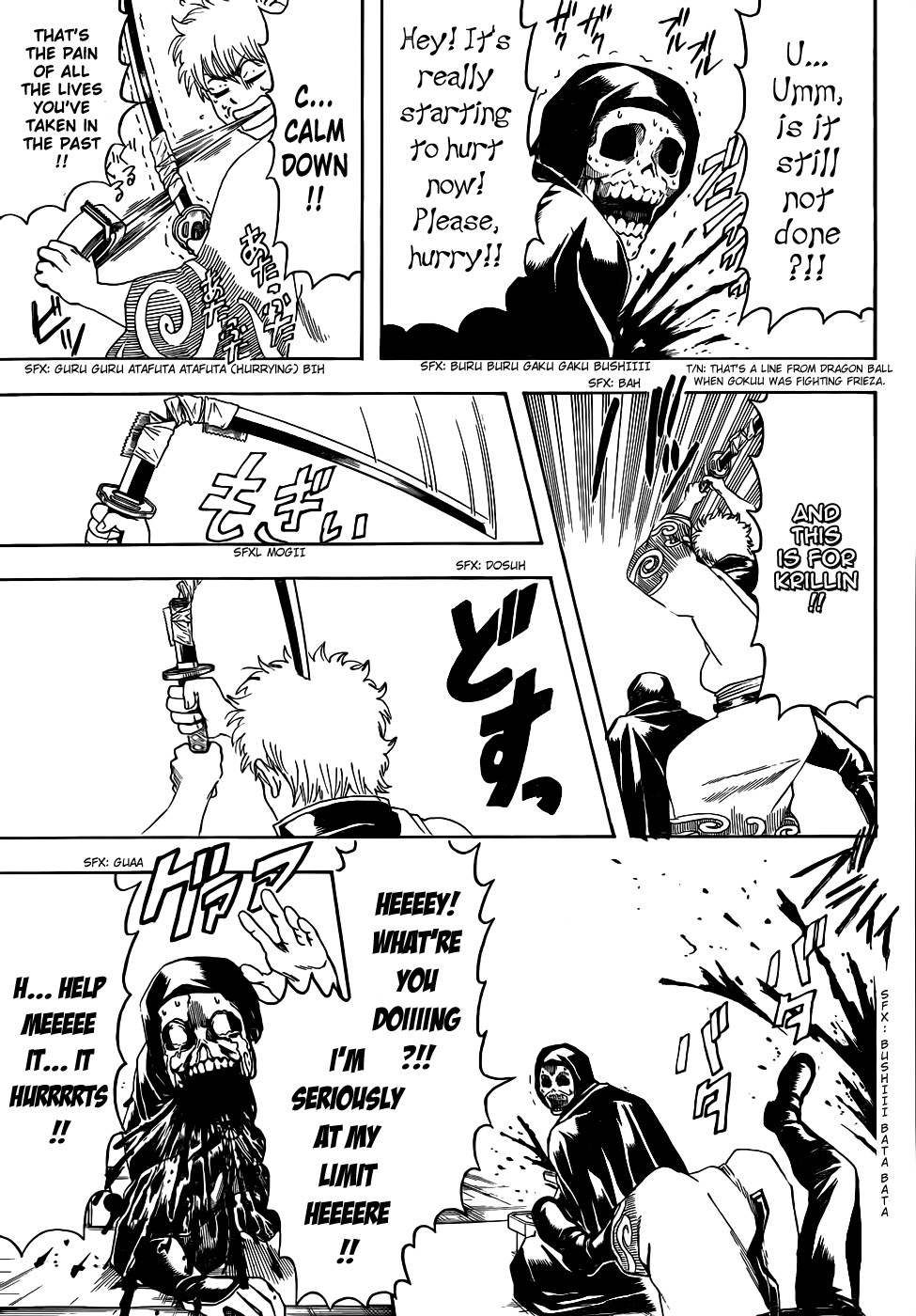 Gintama chapter 463 page 6