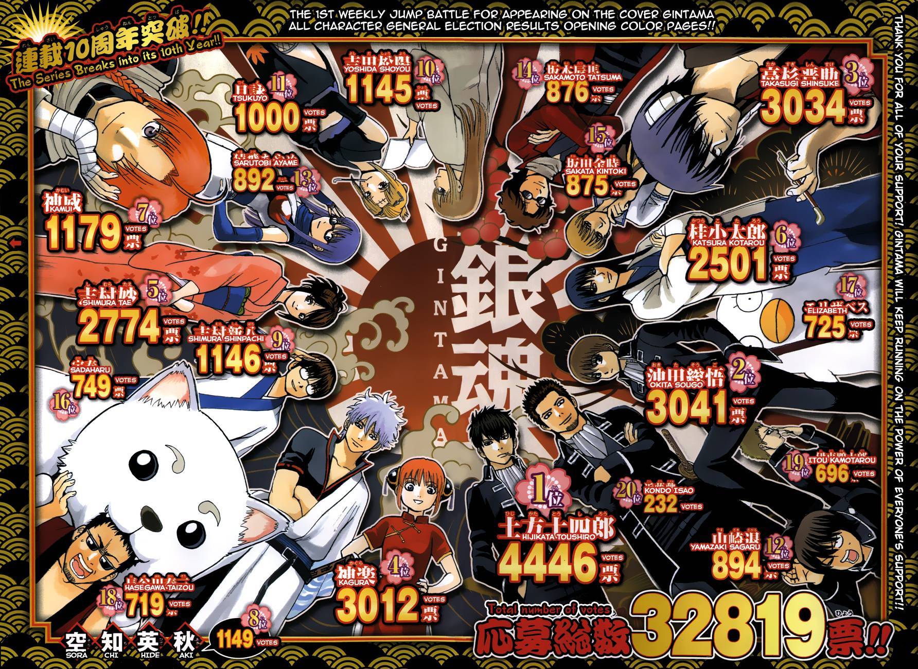 Gintama chapter 490 page 1