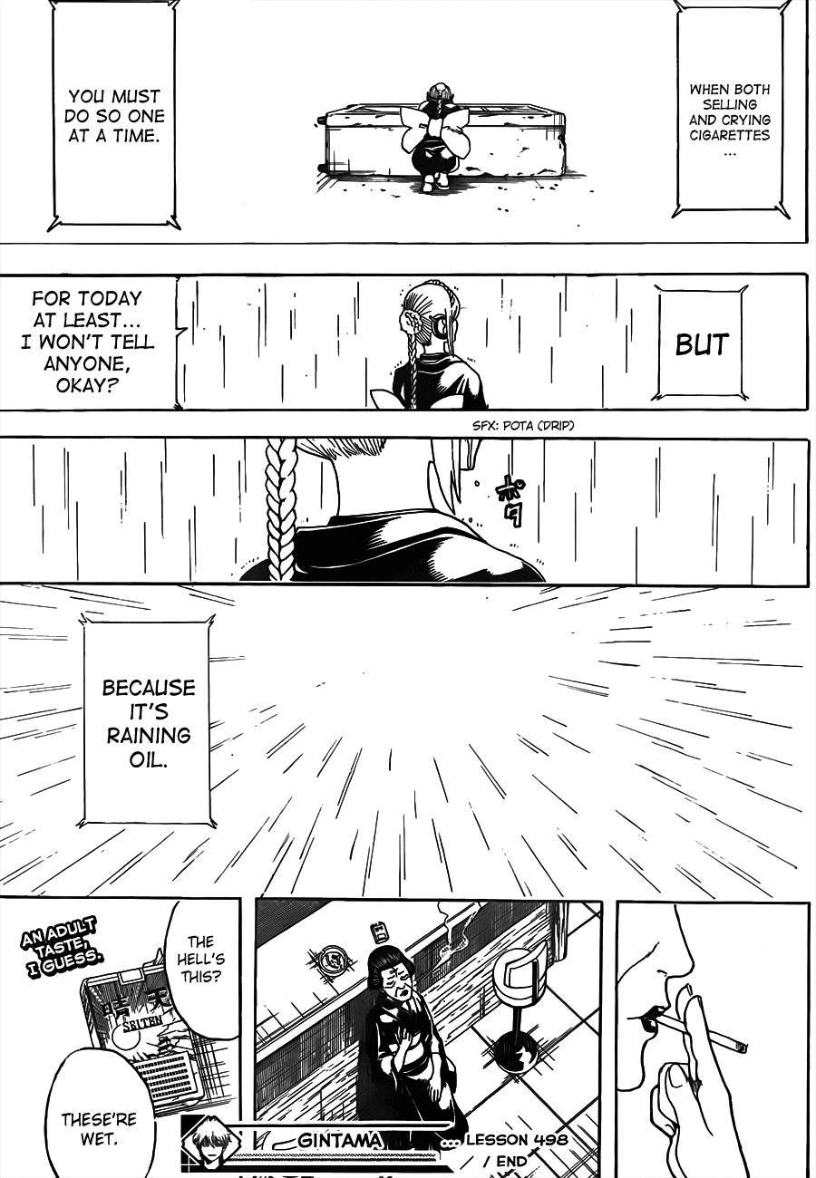Gintama chapter 498 page 16