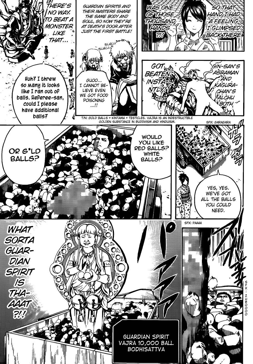 Gintama chapter 500 page 8