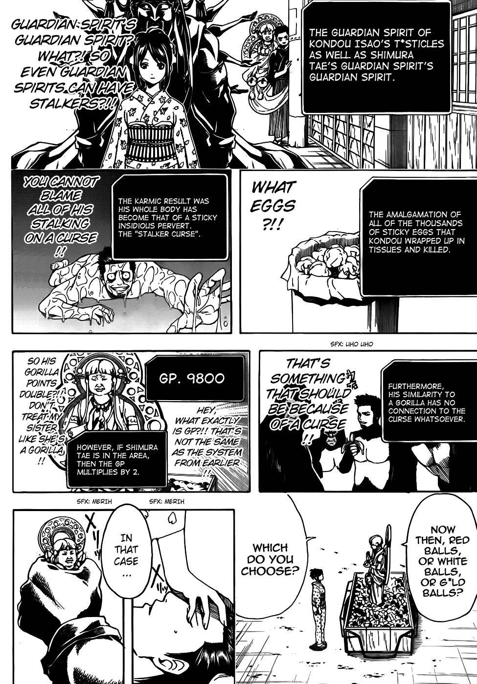 Gintama chapter 500 page 9