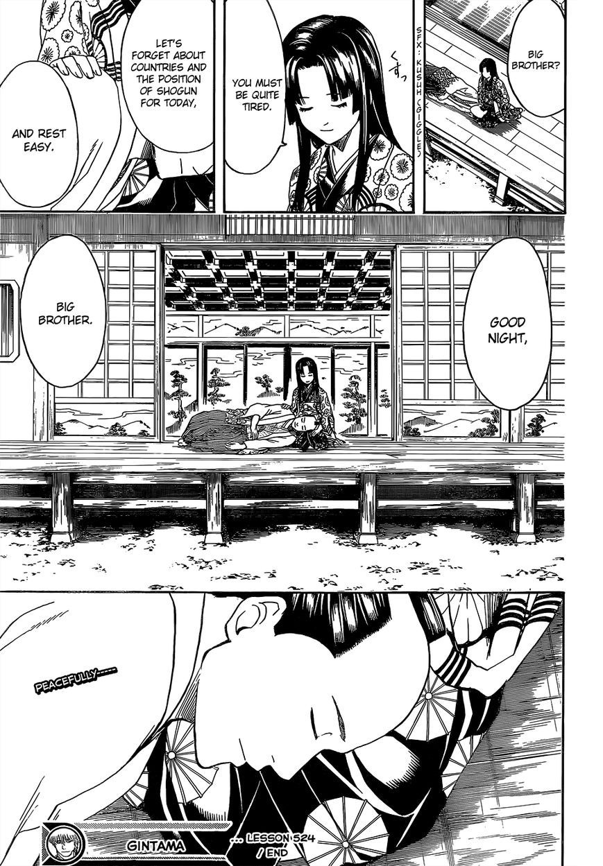 Gintama chapter 524 page 18