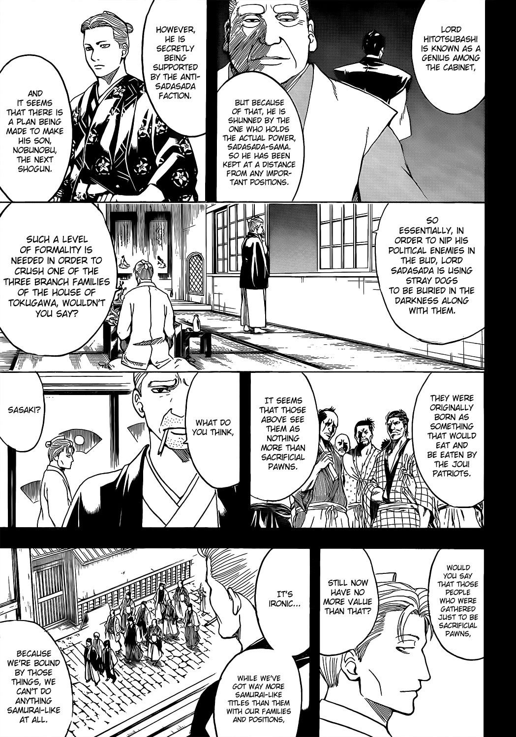 Gintama chapter 537 page 10