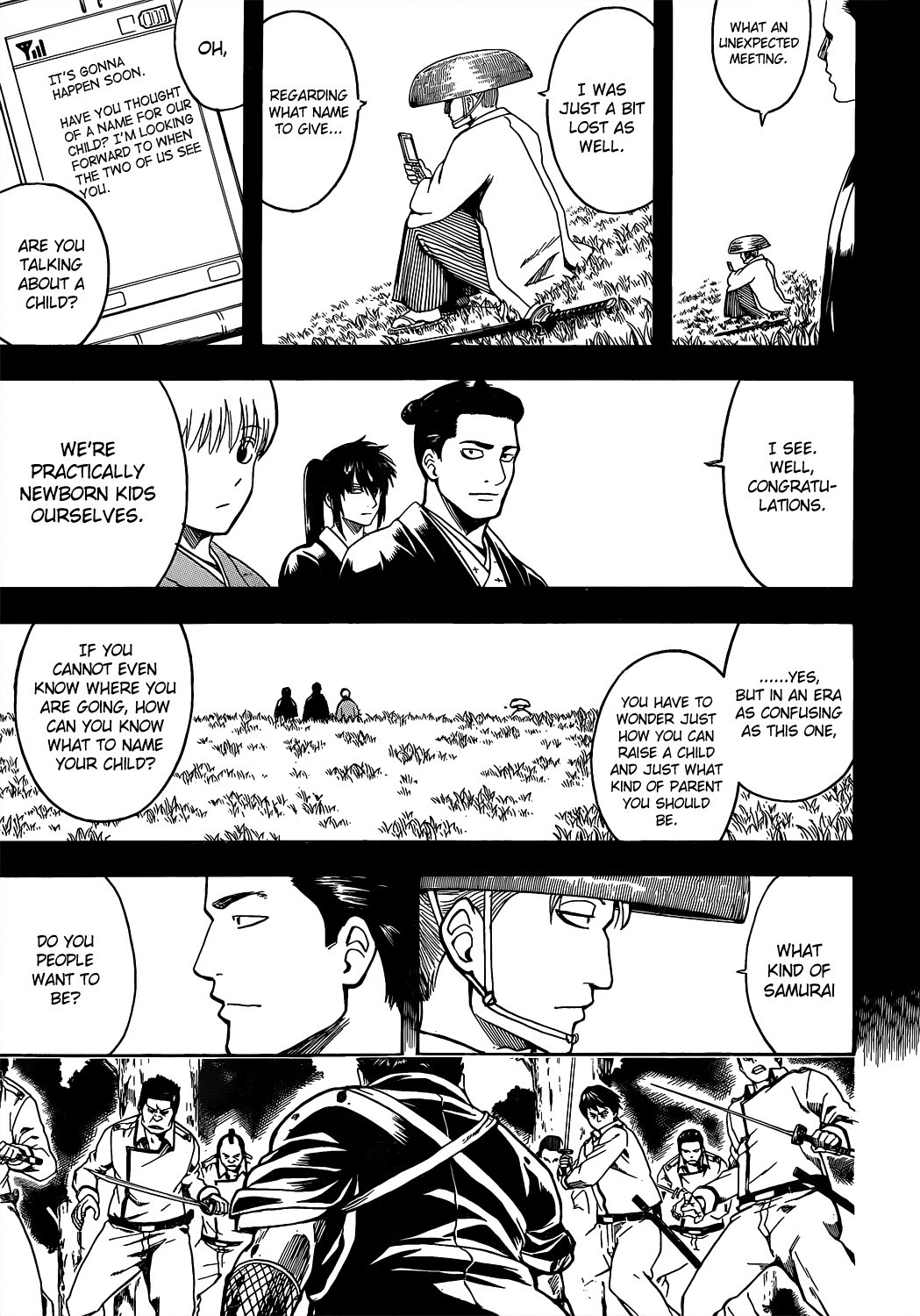 Gintama chapter 537 page 14