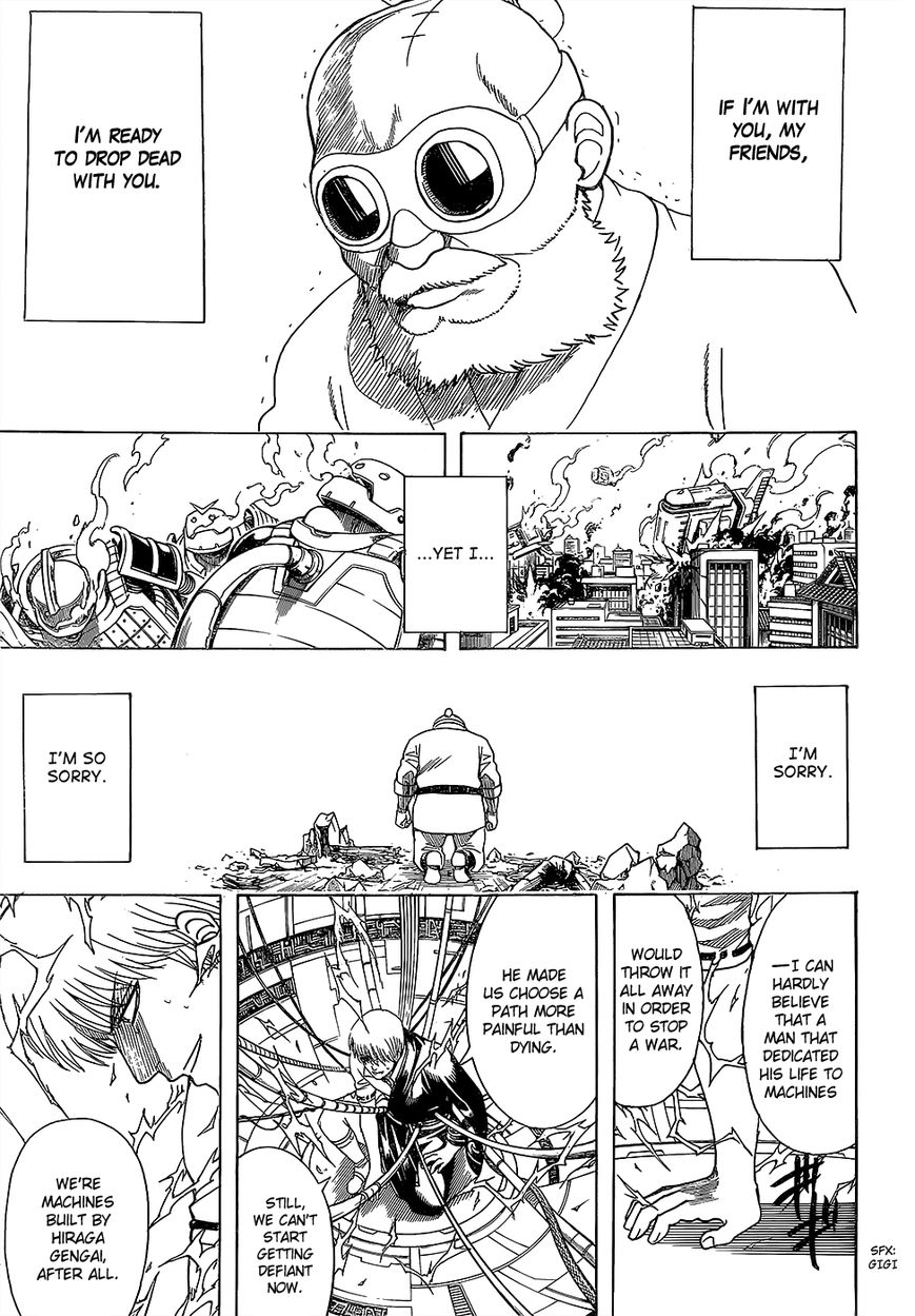 Gintama chapter 610 page 11