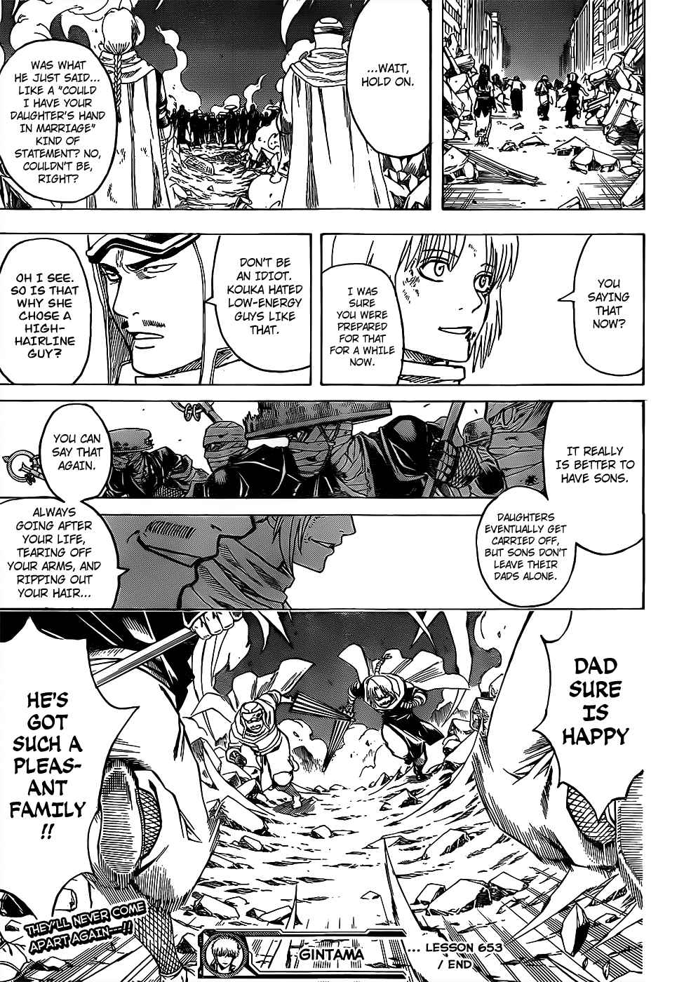 Gintama chapter 653 page 18