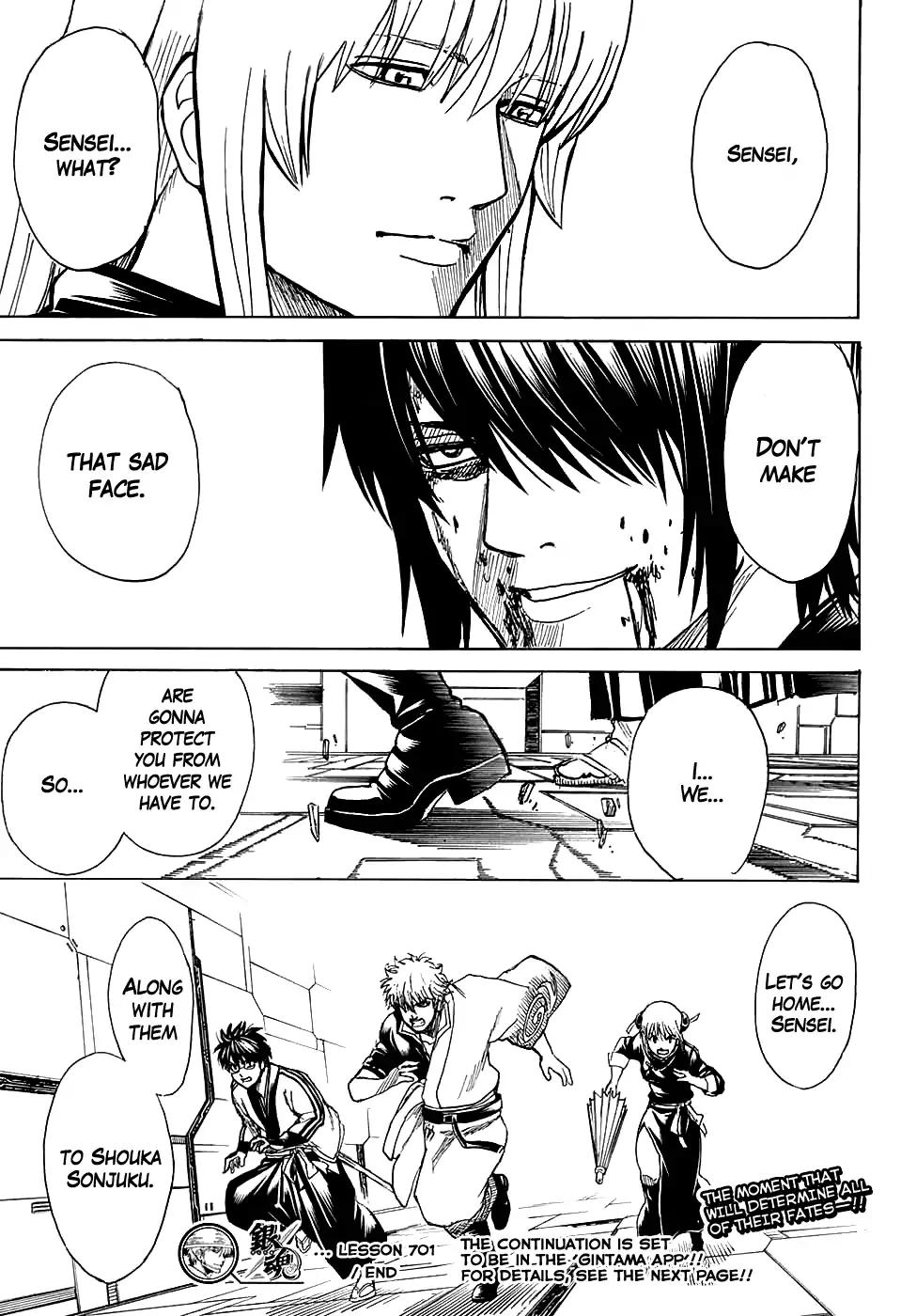 Gintama chapter 701 page 48