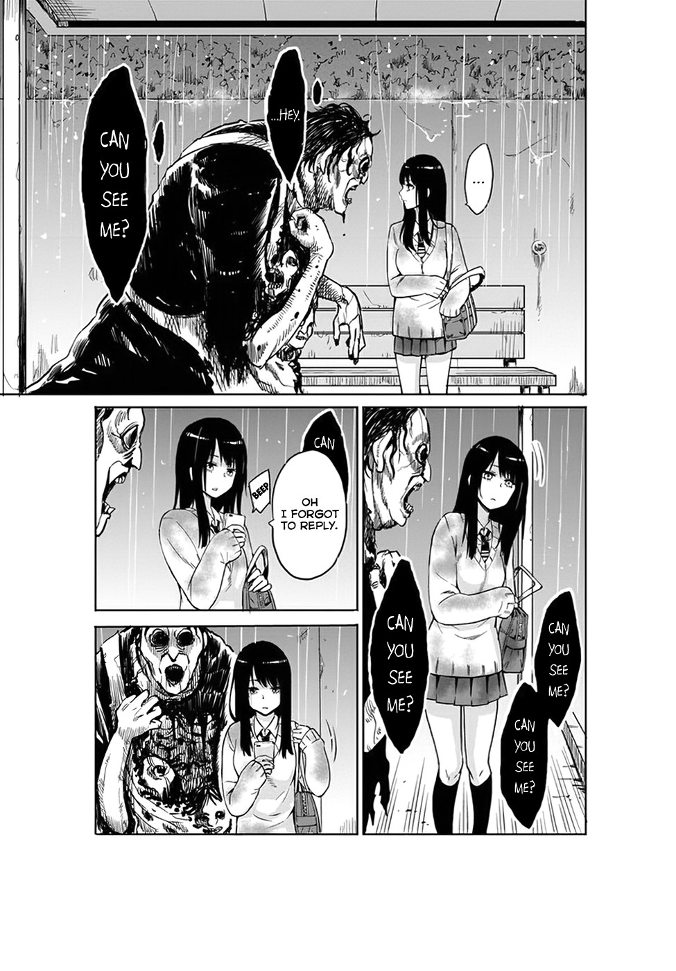 Girl That Can See It (Pixiv) chapter 1 page 4