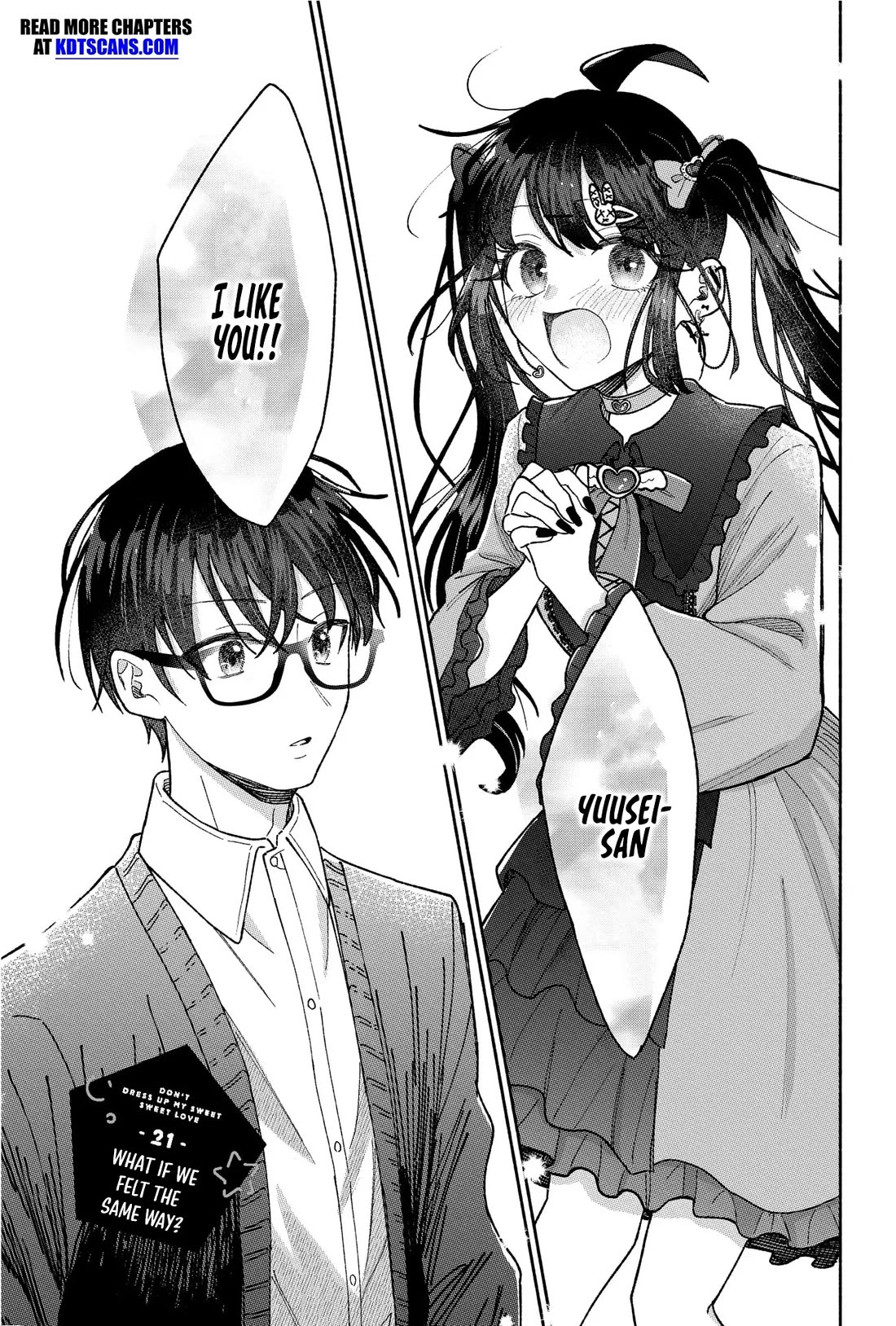 Girls Are Not Dress-up Dolls for the Sake of Men chapter 21 page 1