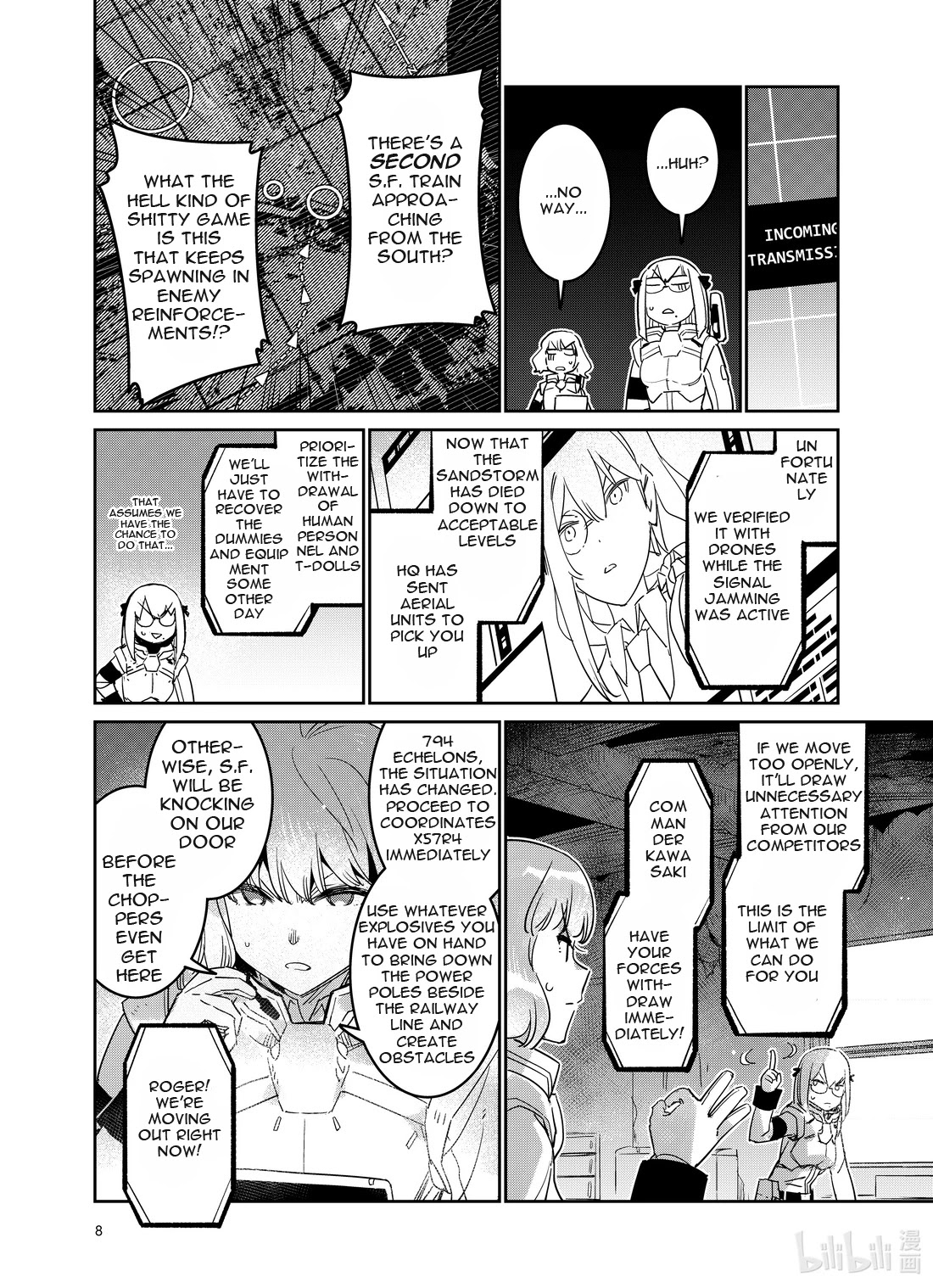 Girls' Frontline chapter 24 page 8