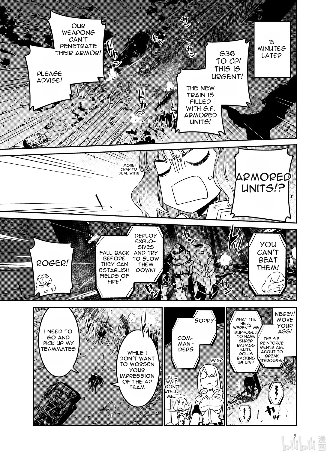 Girls' Frontline chapter 24 page 9