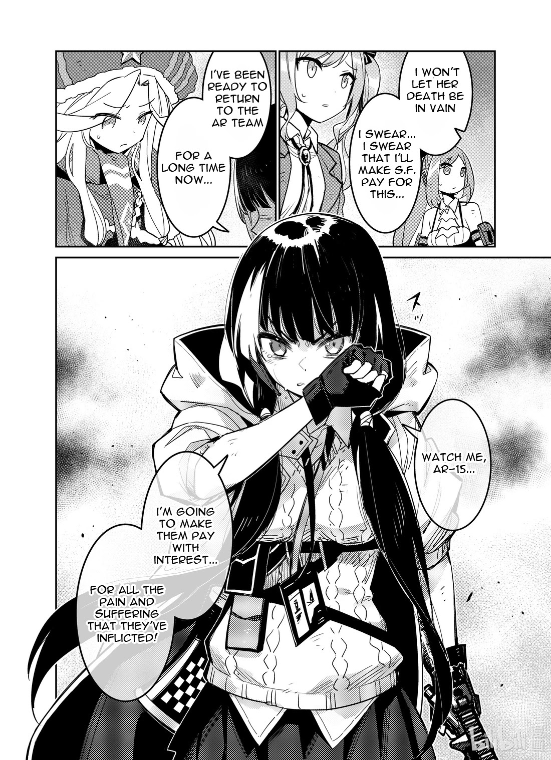 Girls' Frontline chapter 25 page 36
