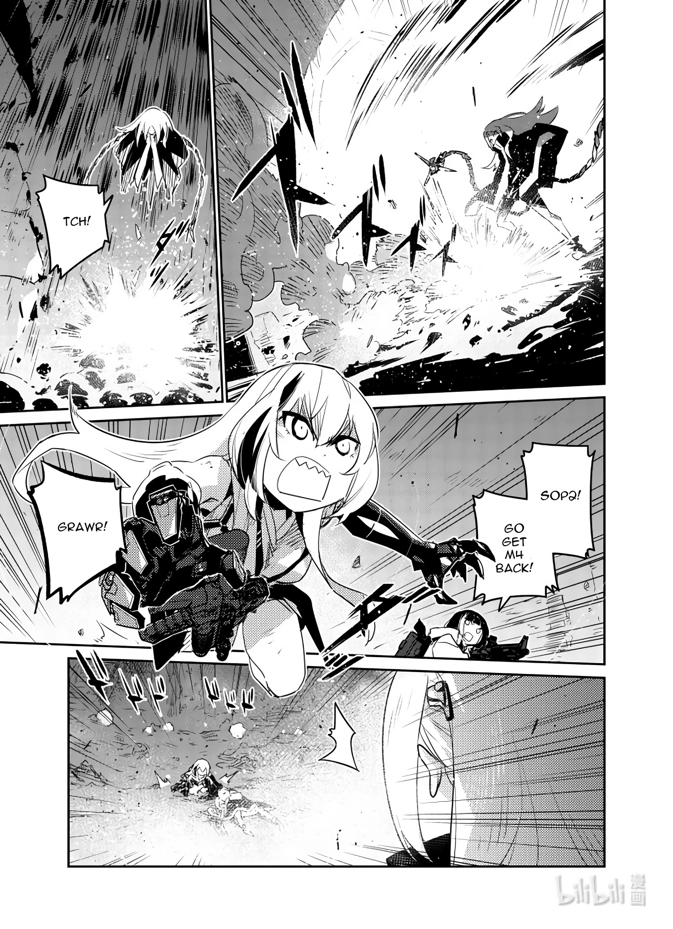 Girls' Frontline chapter 28 page 22