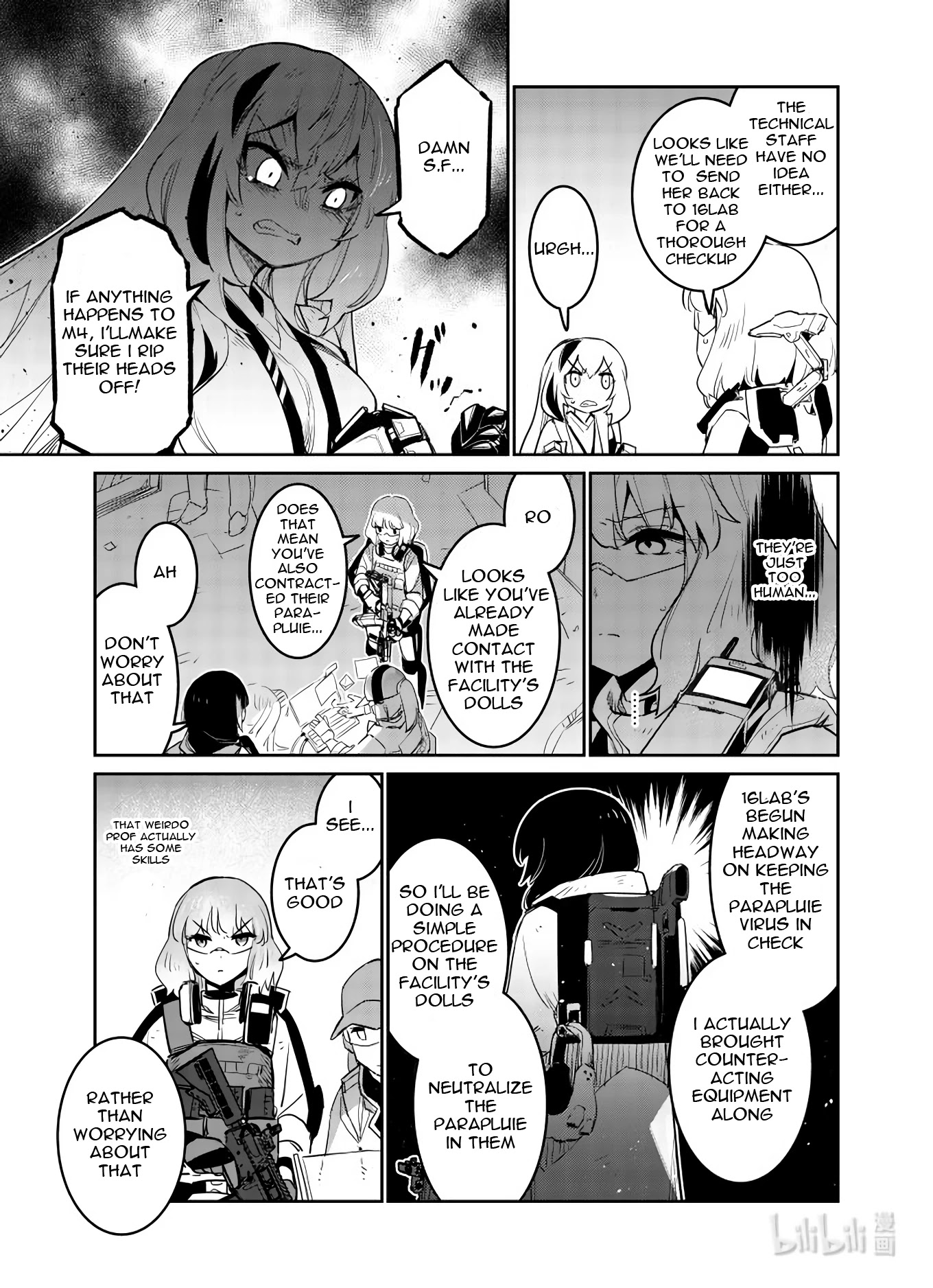 Girls' Frontline chapter 28 page 36