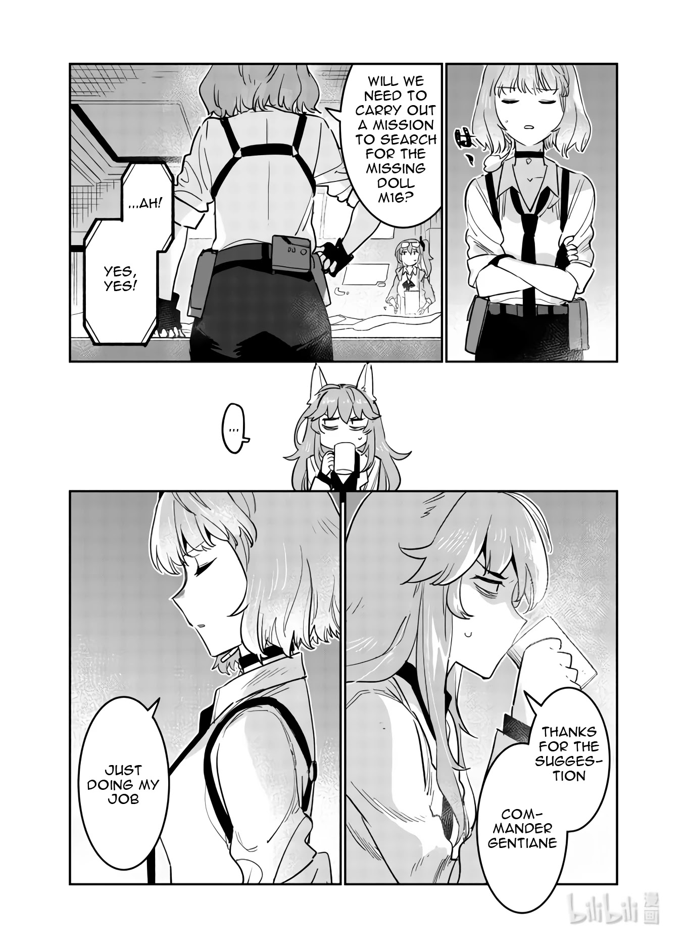 Girls' Frontline chapter 31 page 8