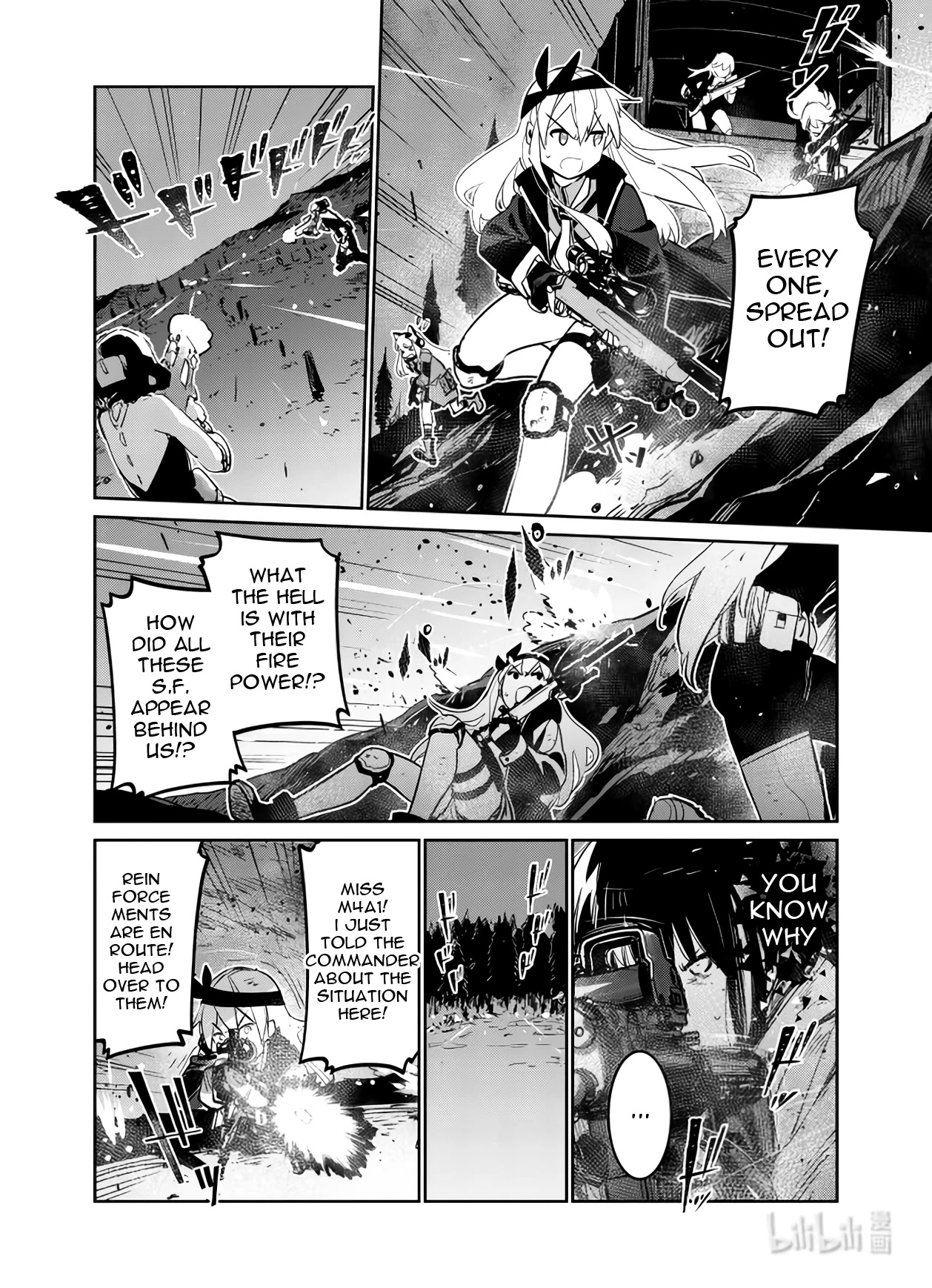 Girls' Frontline chapter 35 page 22