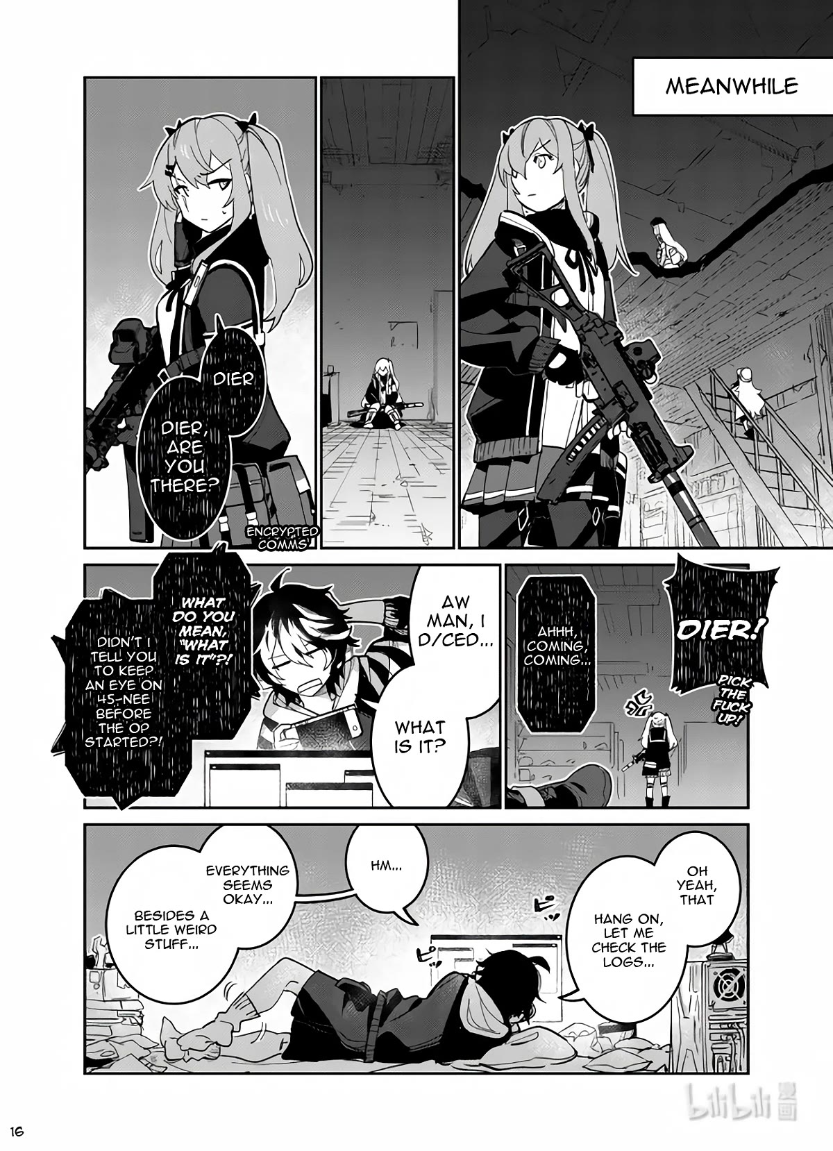 Girls' Frontline chapter 36 page 16