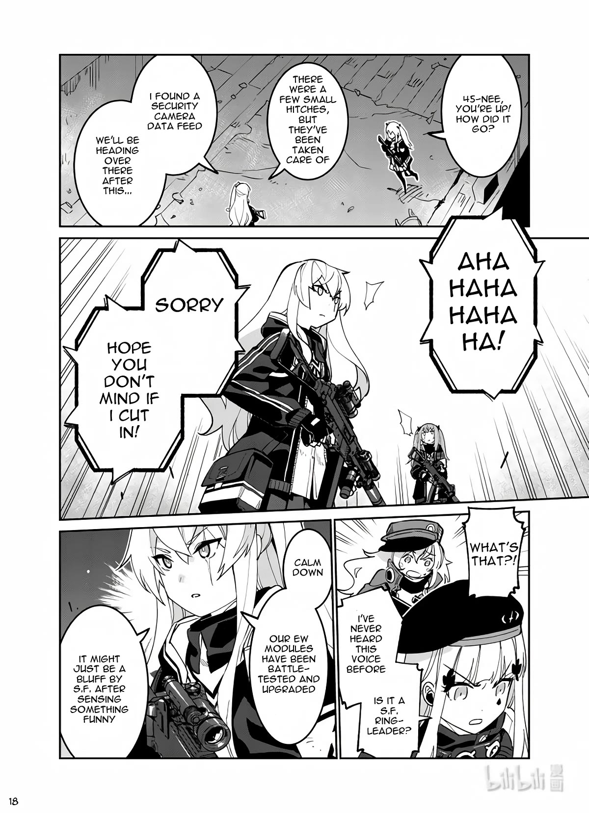Girls' Frontline chapter 36 page 18