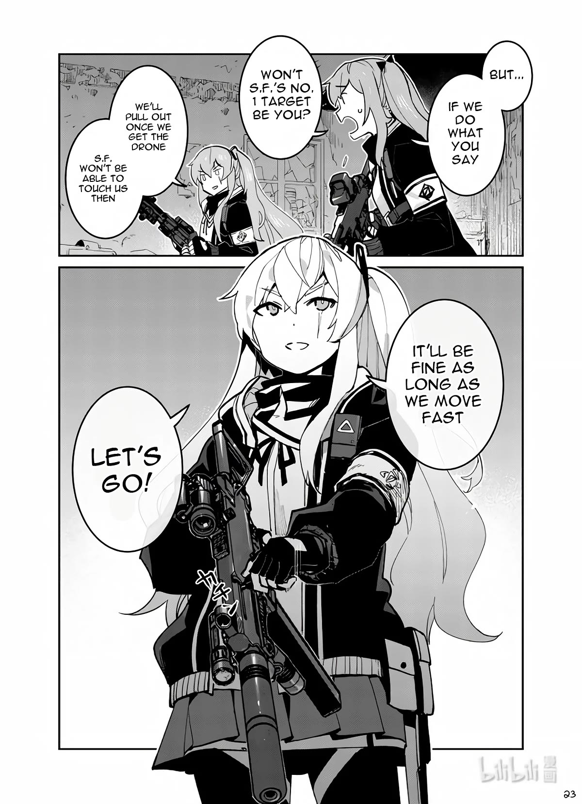 Girls' Frontline chapter 36 page 23