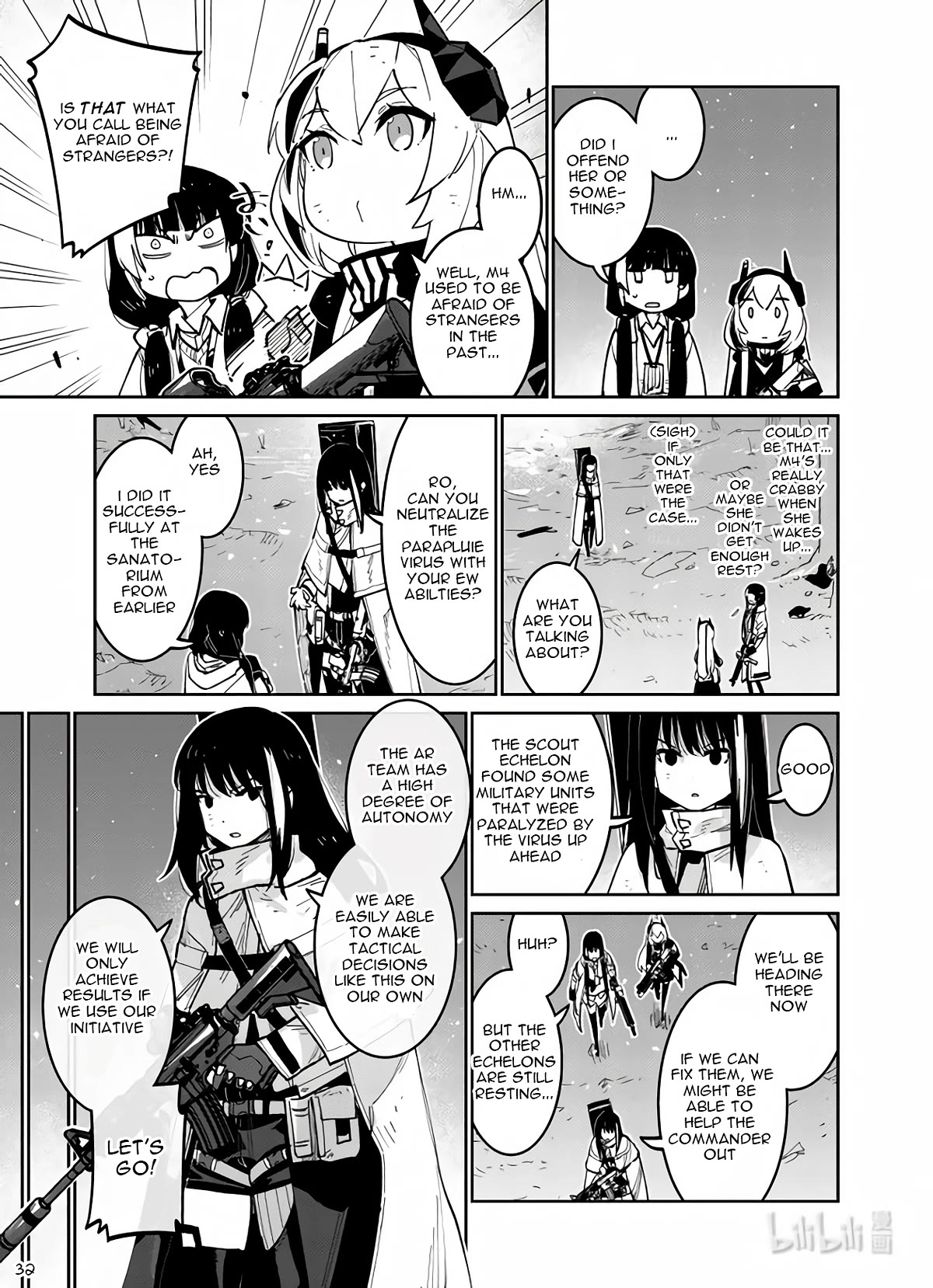 Girls' Frontline chapter 36 page 32