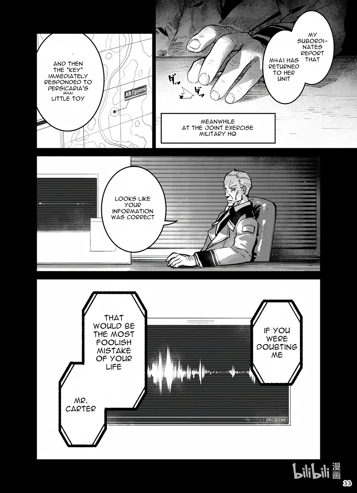 Girls' Frontline chapter 36 page 33