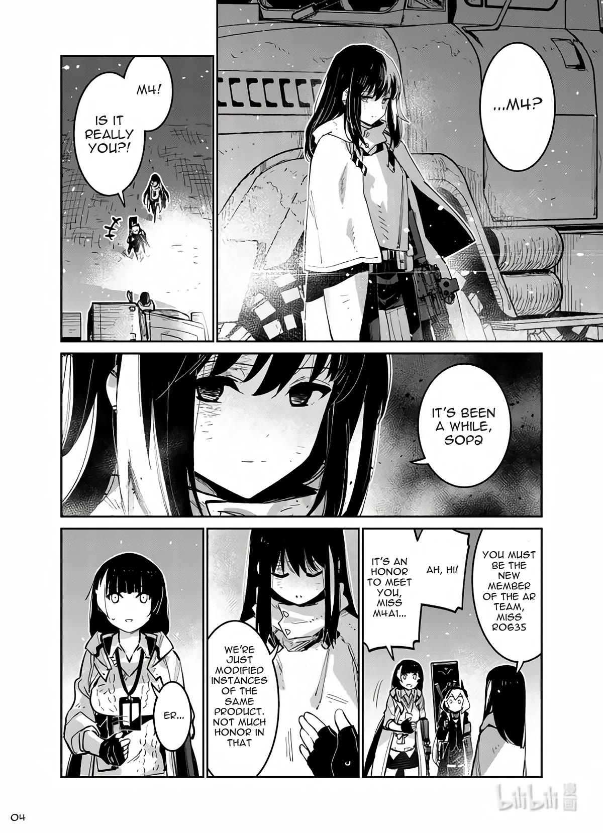 Girls' Frontline chapter 36 page 4