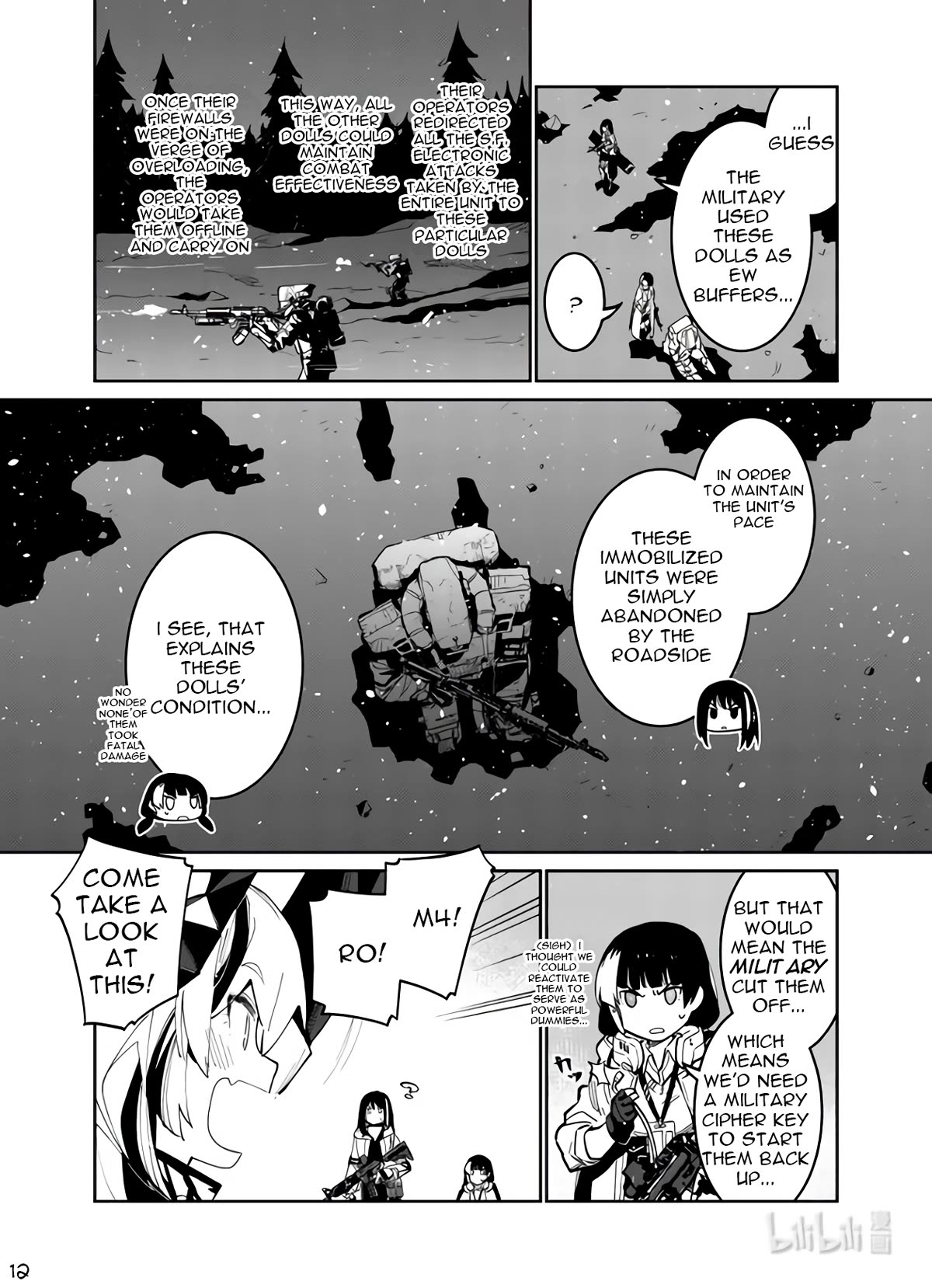 Girls' Frontline chapter 37 page 12