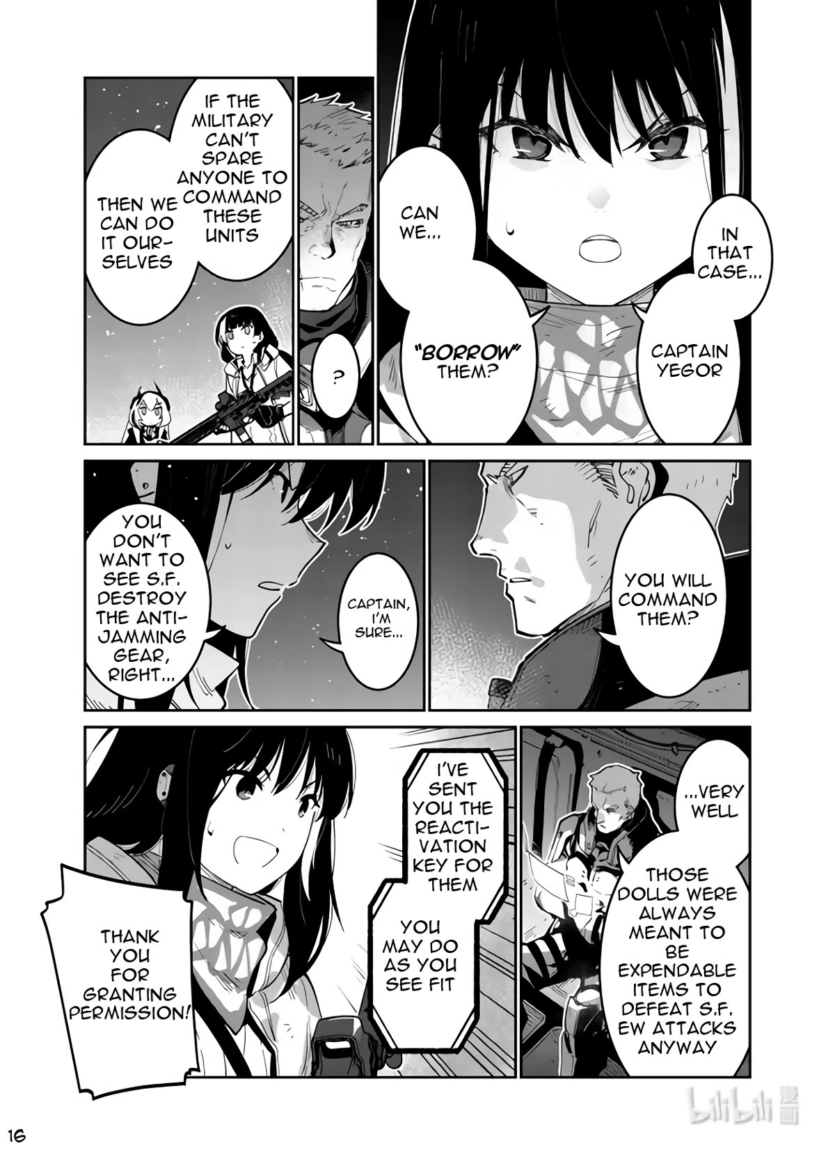 Girls' Frontline chapter 37 page 16