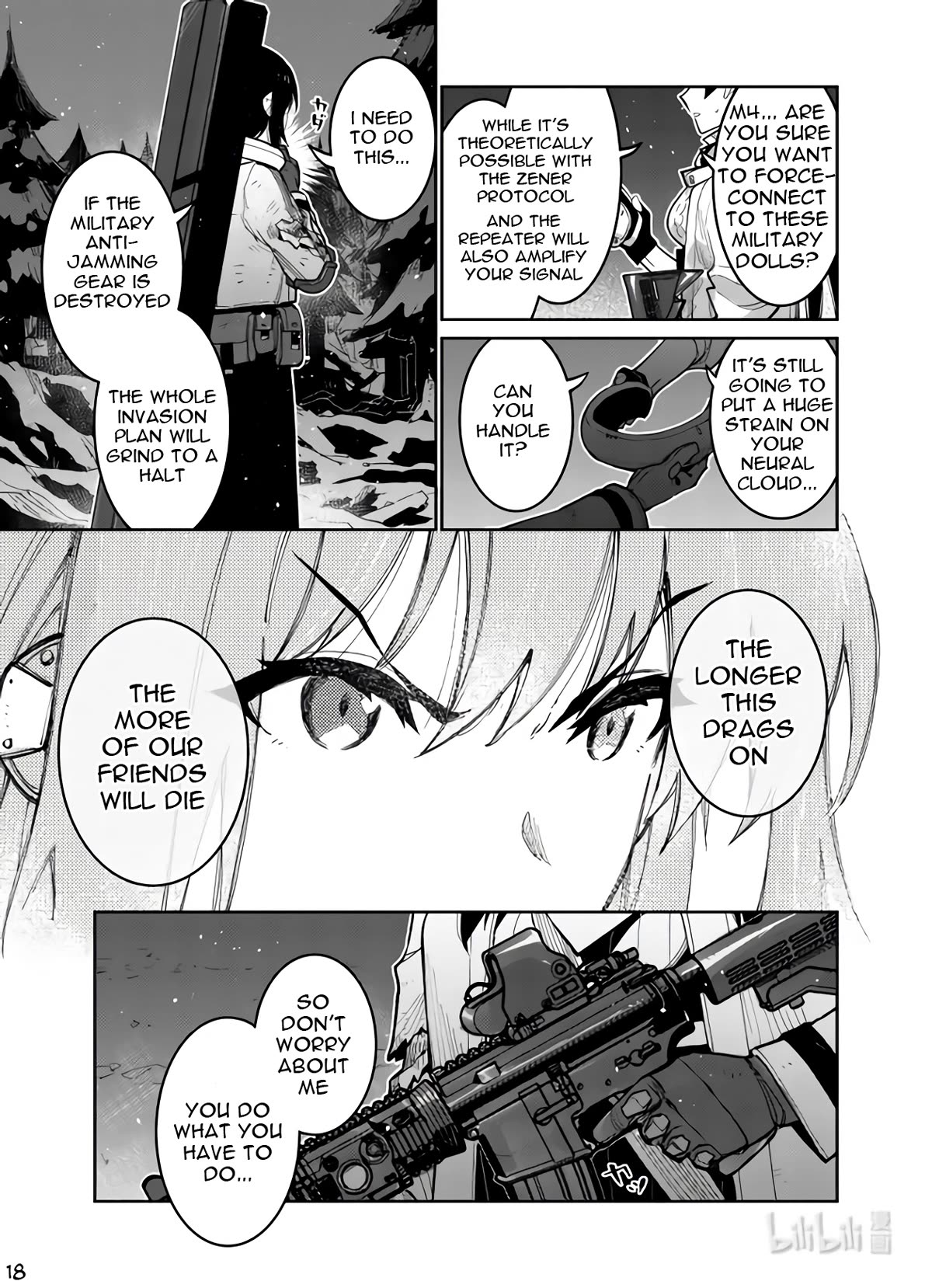 Girls' Frontline chapter 37 page 18