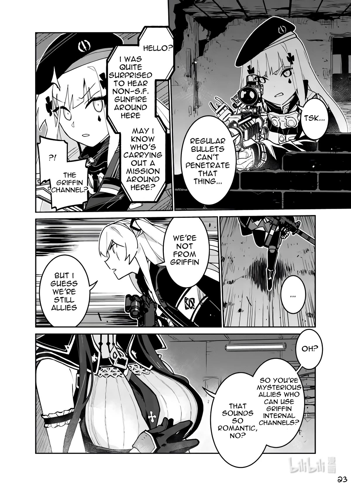 Girls' Frontline chapter 37 page 23