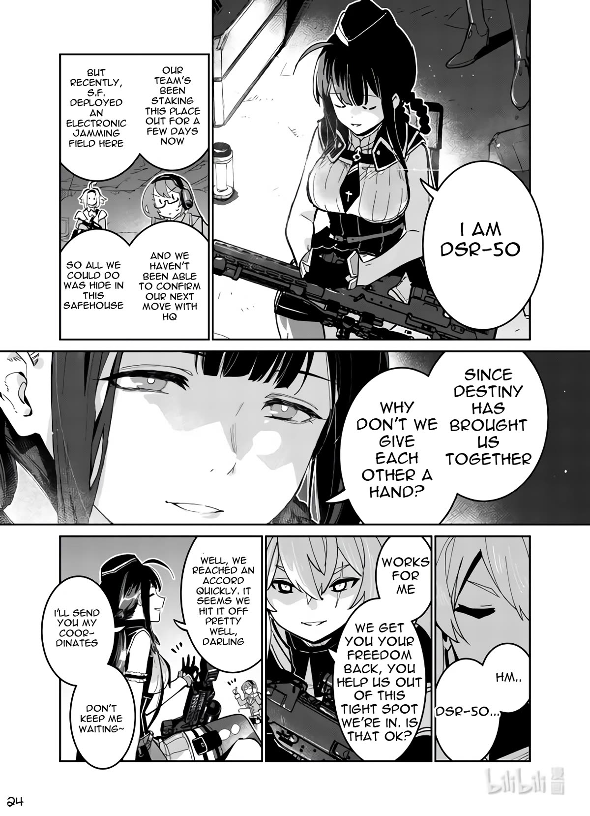 Girls' Frontline chapter 37 page 24