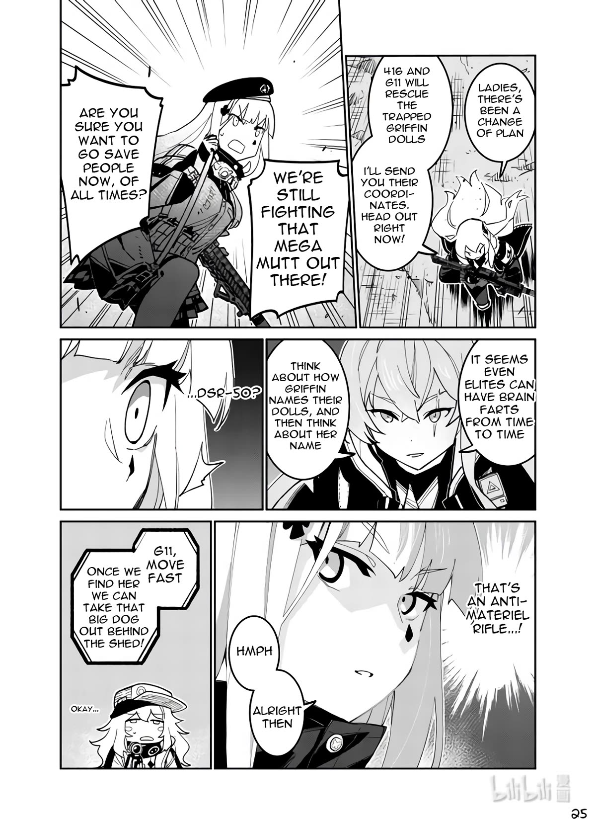 Girls' Frontline chapter 37 page 25