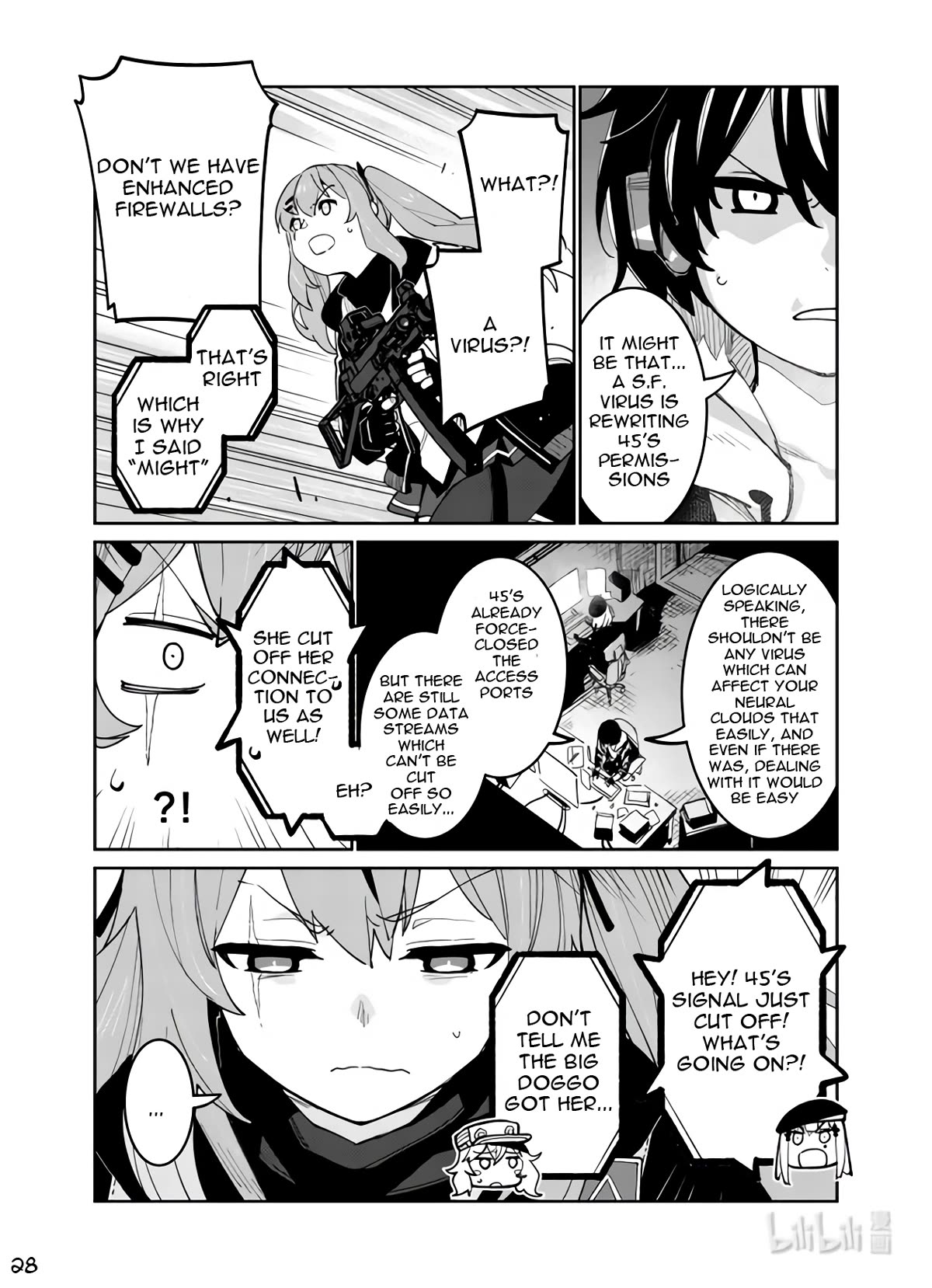 Girls' Frontline chapter 37 page 28