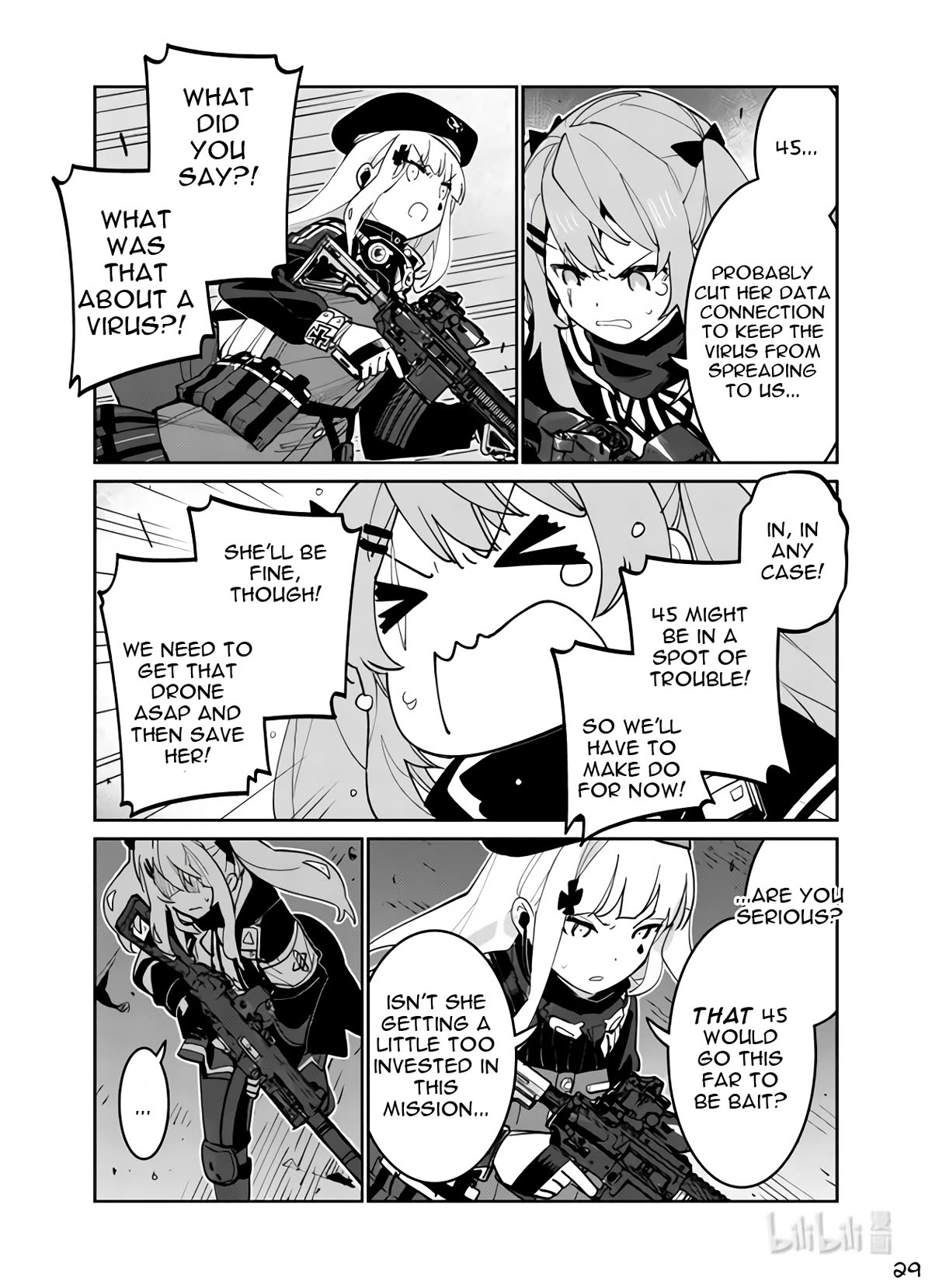 Girls' Frontline chapter 37 page 29