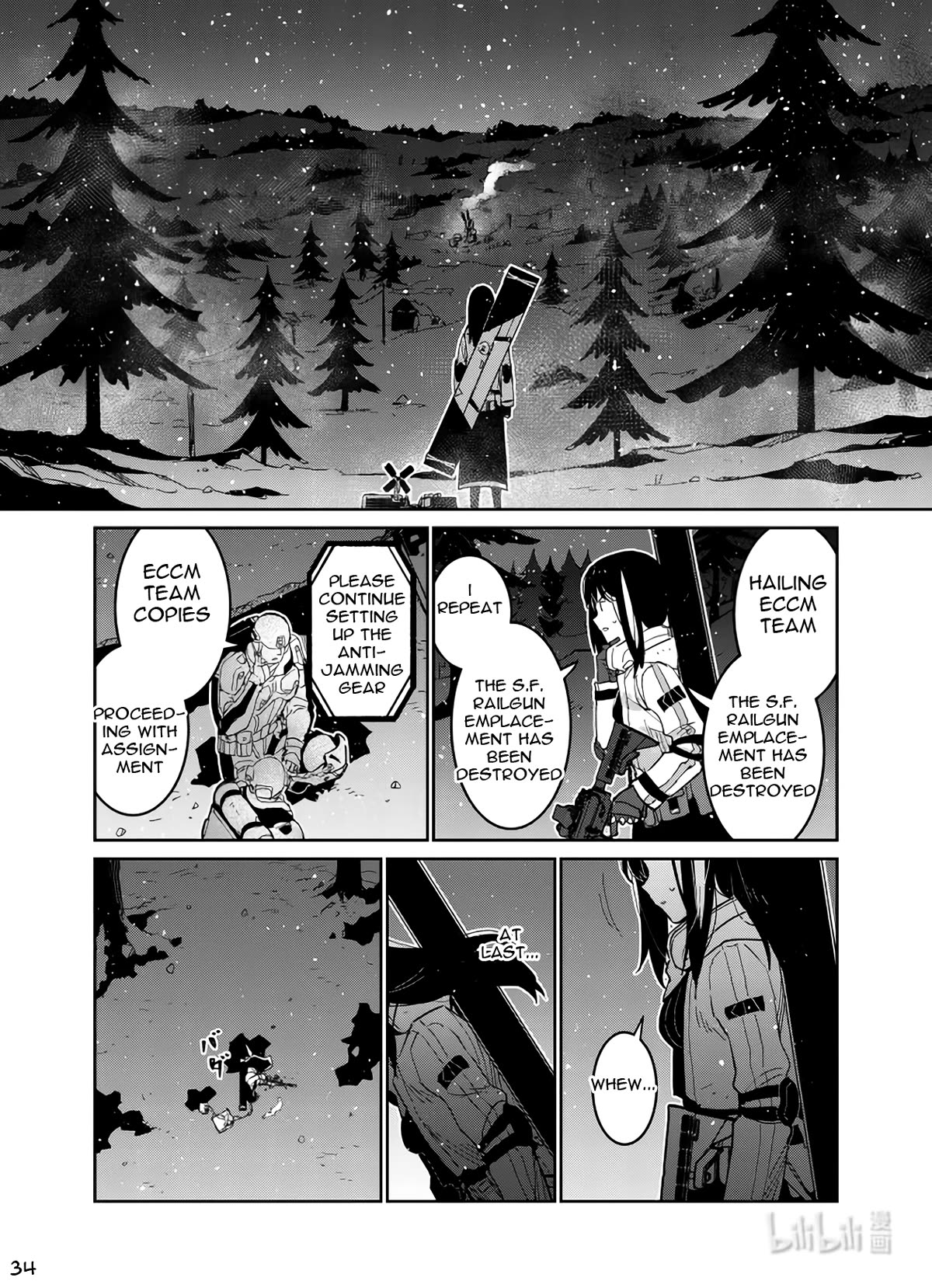 Girls' Frontline chapter 37 page 34