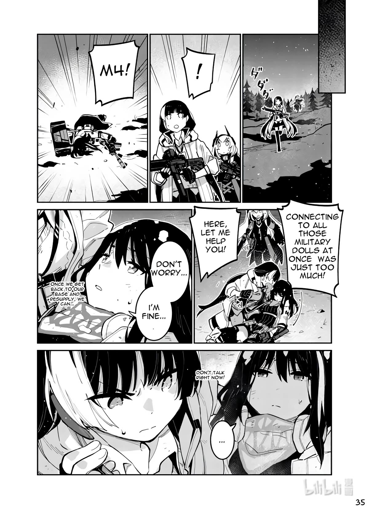 Girls' Frontline chapter 37 page 35