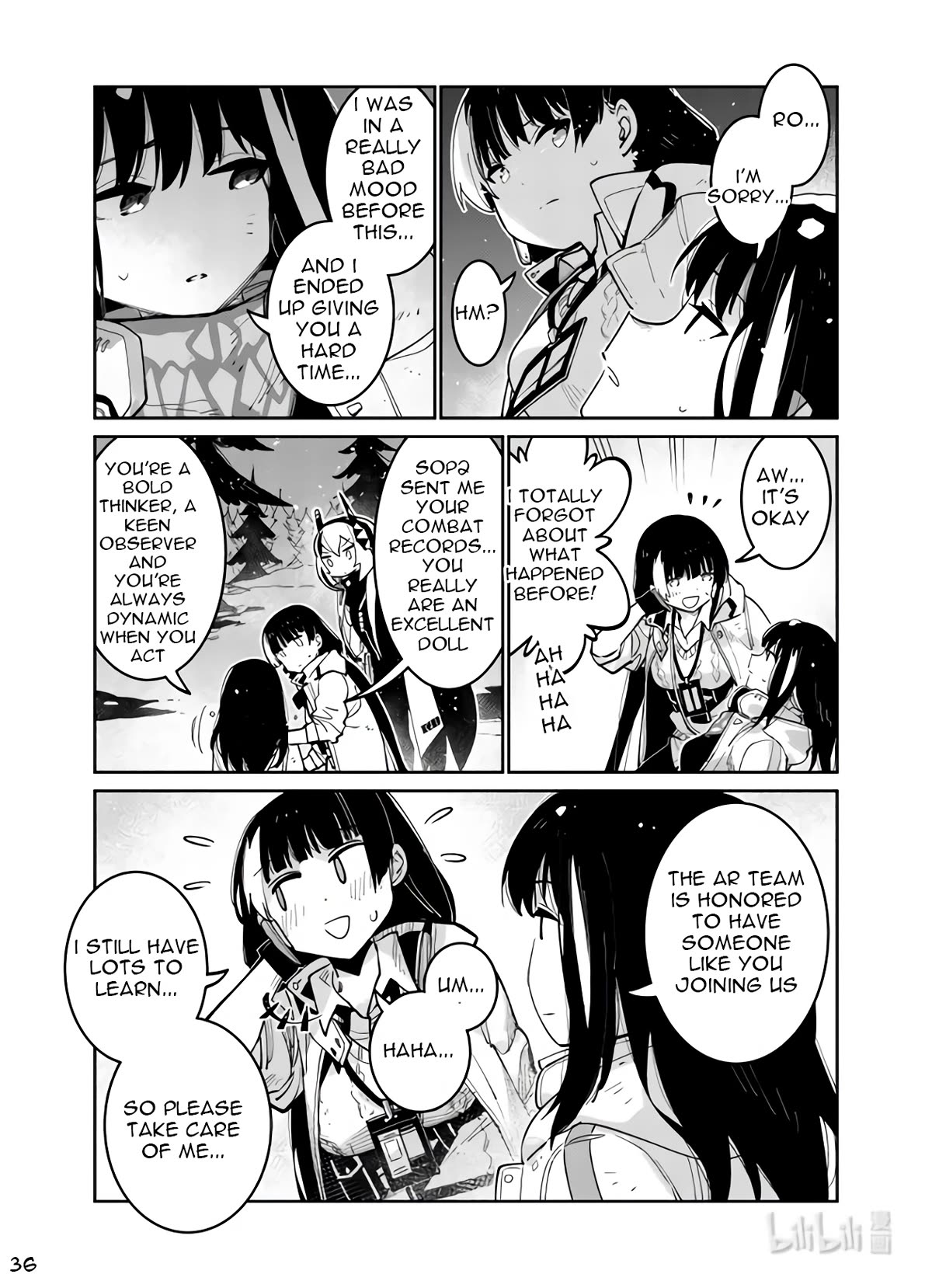 Girls' Frontline chapter 37 page 36