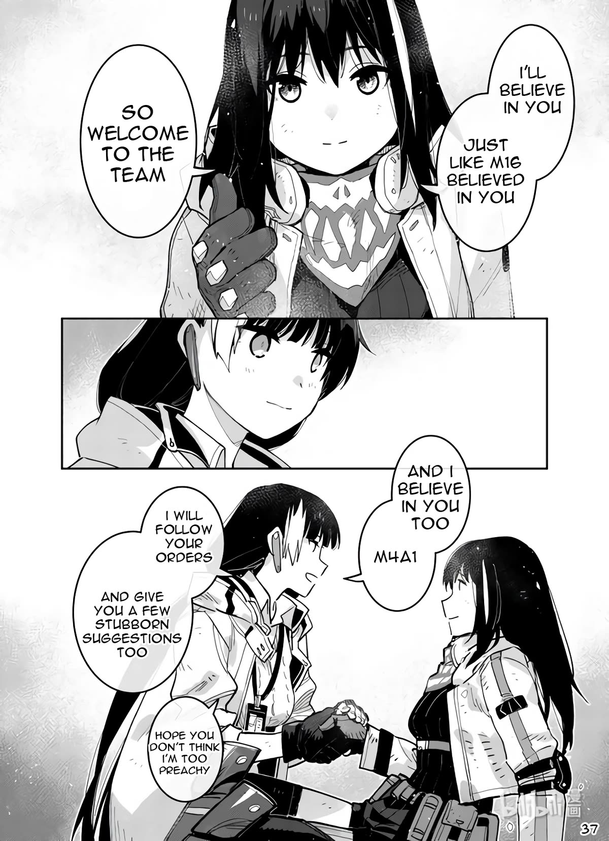 Girls' Frontline chapter 37 page 37