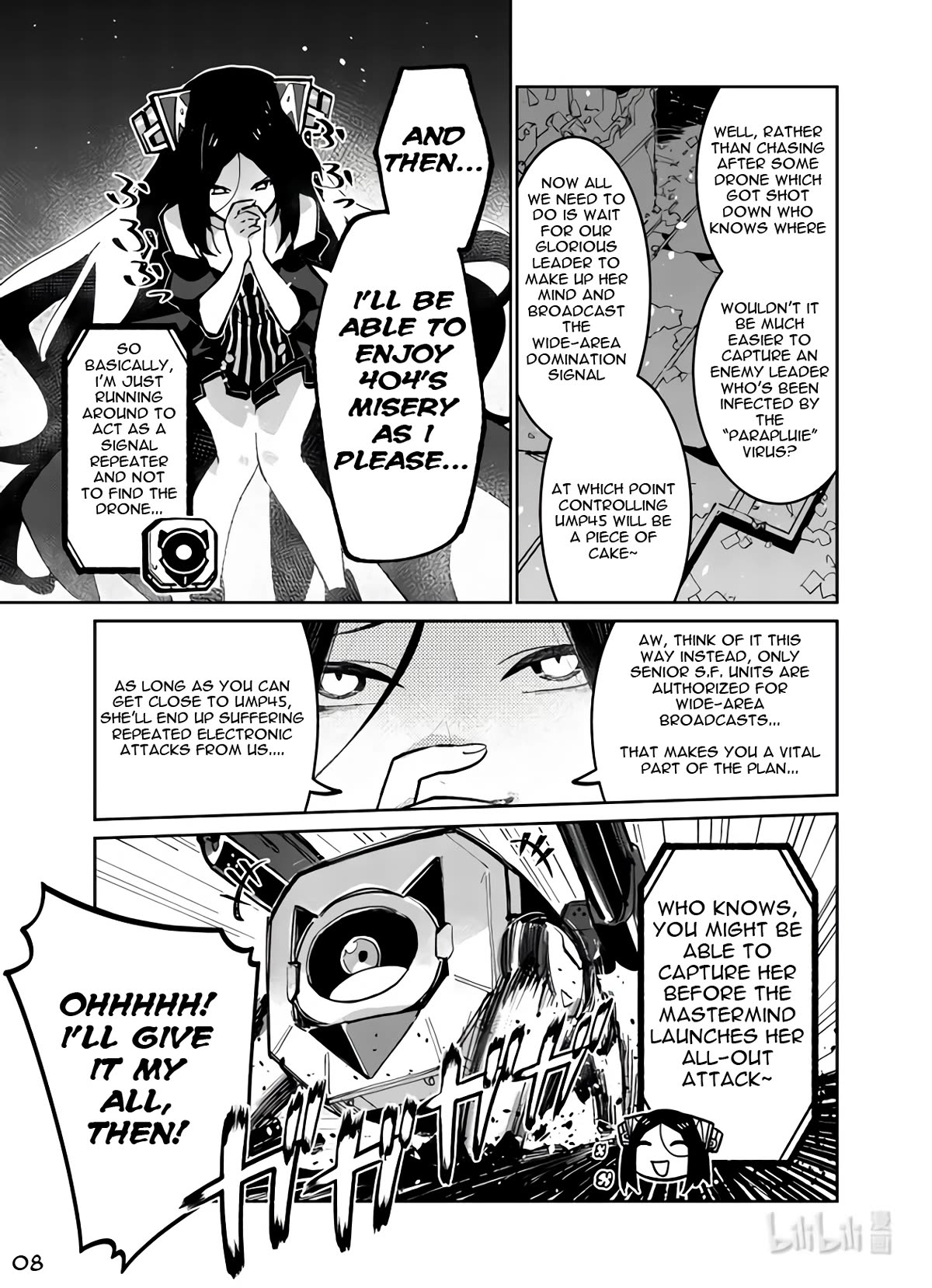 Girls' Frontline chapter 37 page 8