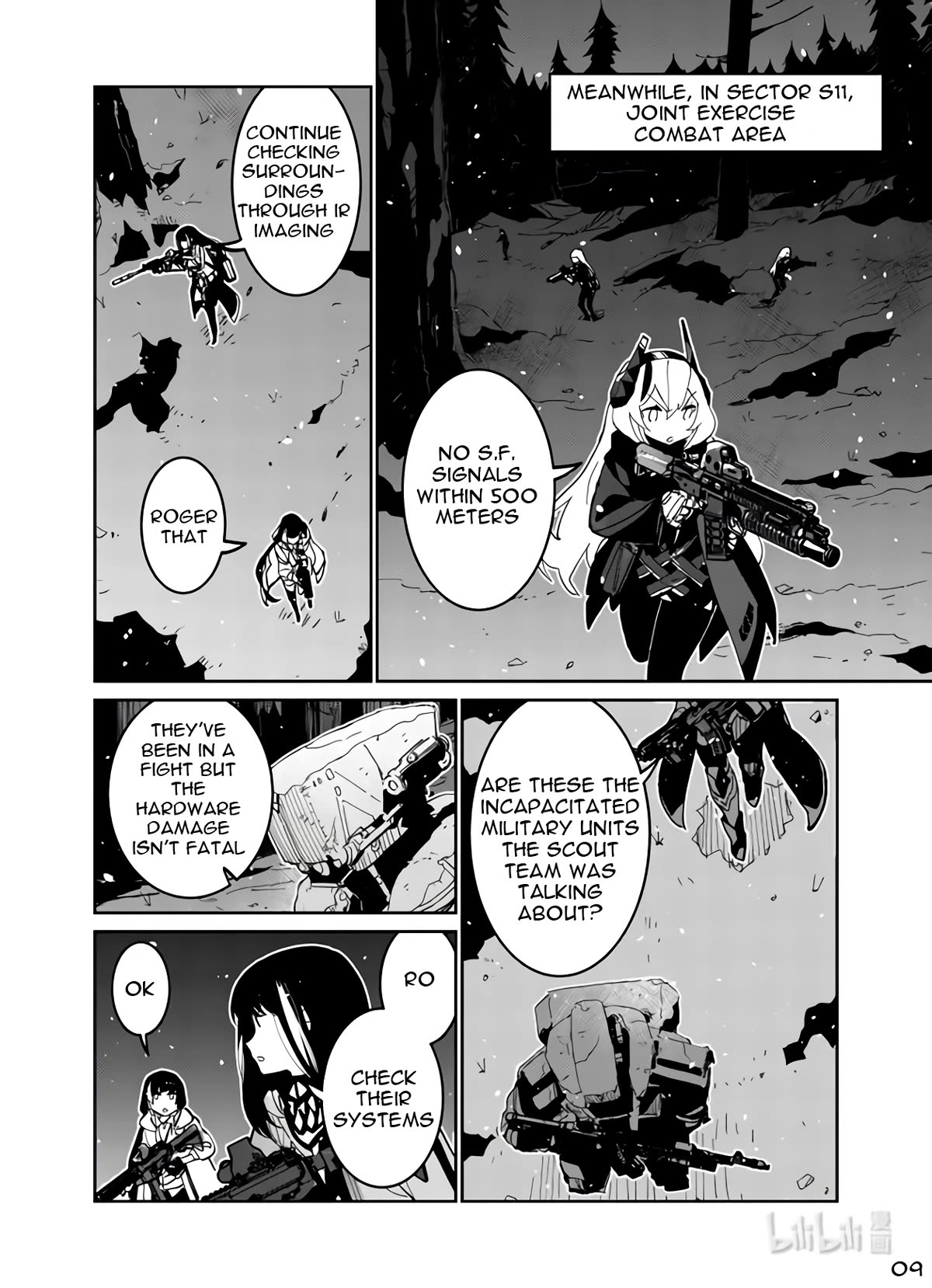 Girls' Frontline chapter 37 page 9