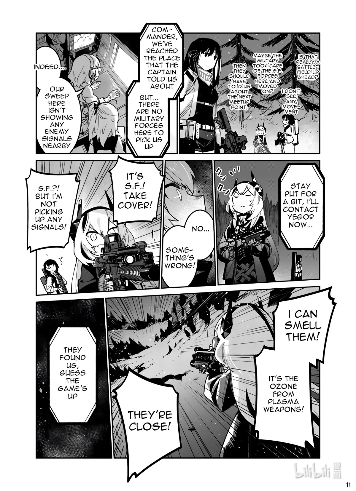 Girls' Frontline chapter 38 page 11